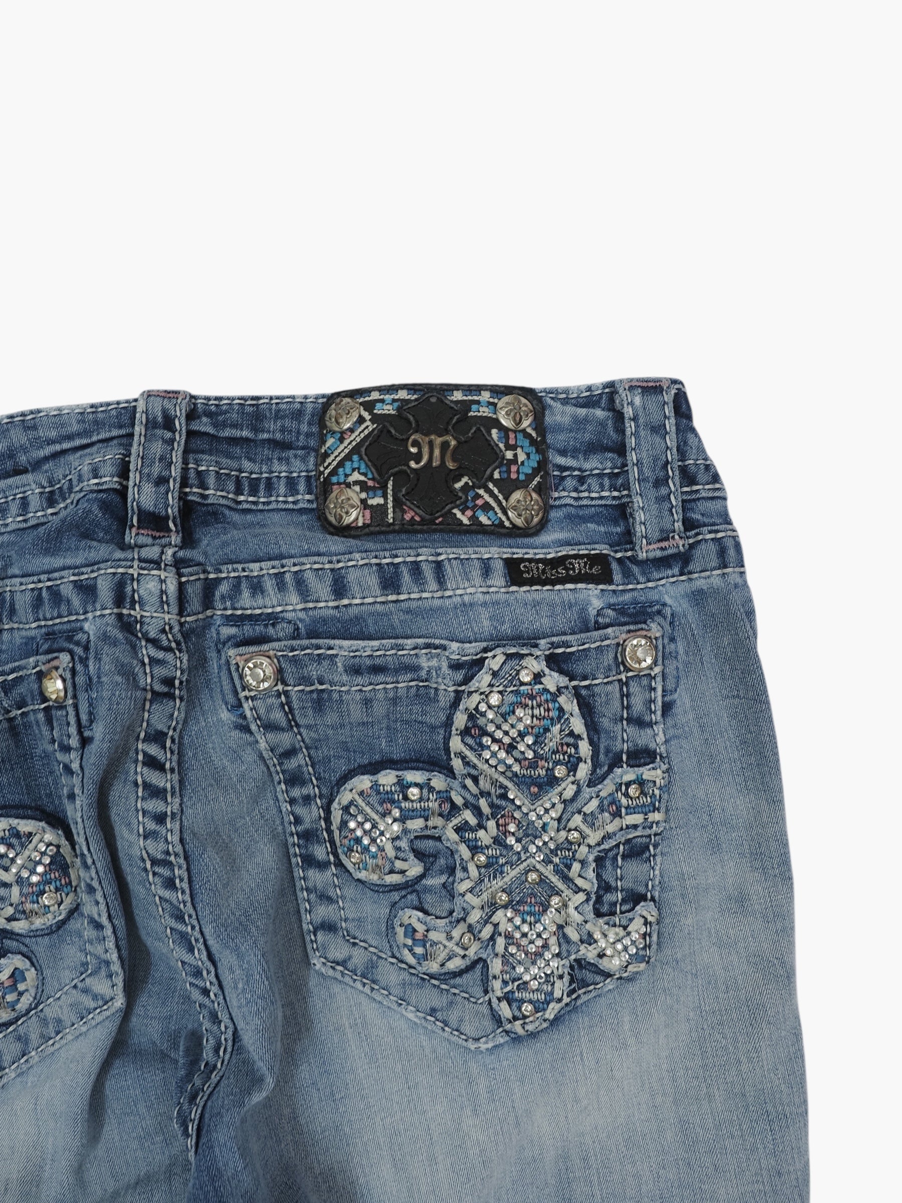 Vintage Bootcut Miss Me Jeans Damen M