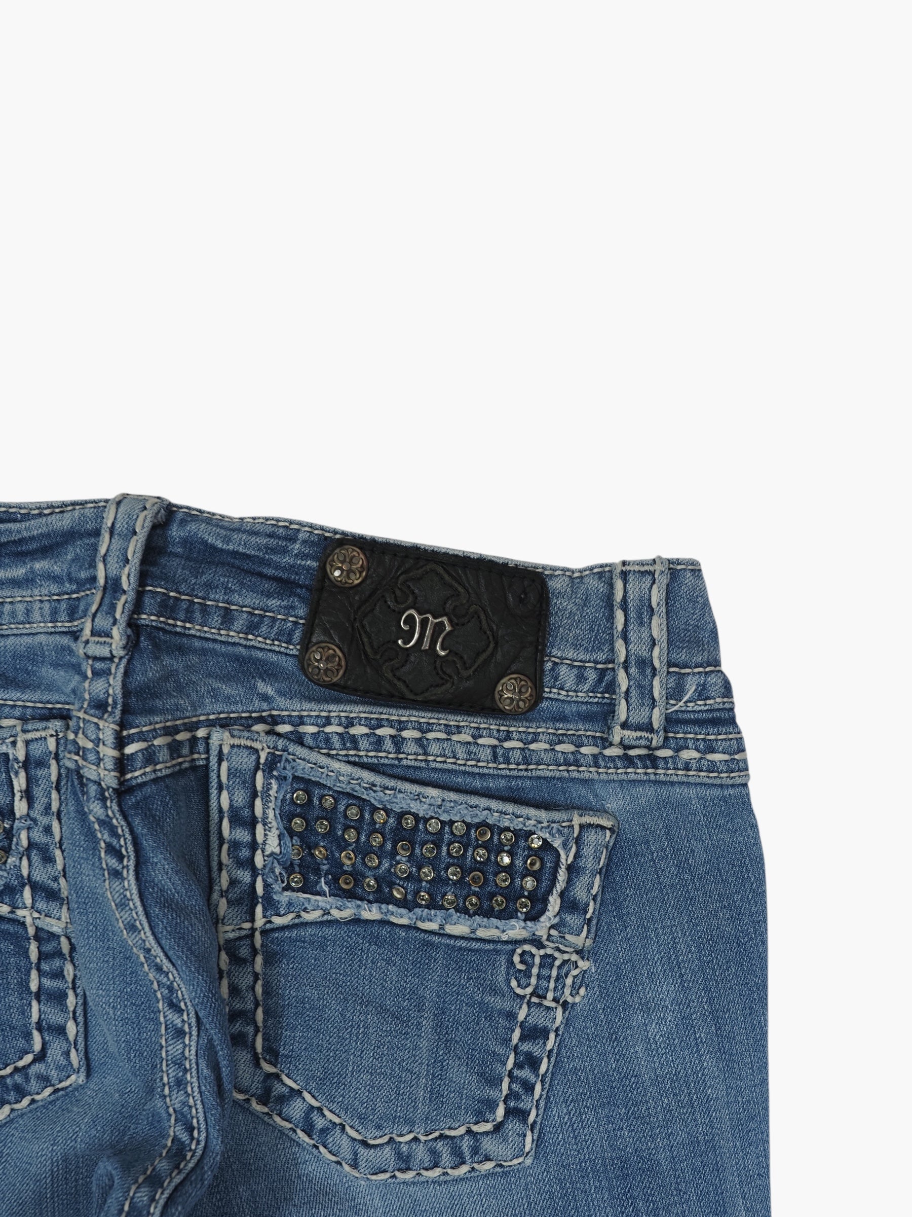 Vintage Bootcut Miss Me Jeans Damen M