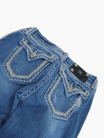 Vintage Bootcut Miss Me Jeans Damen S