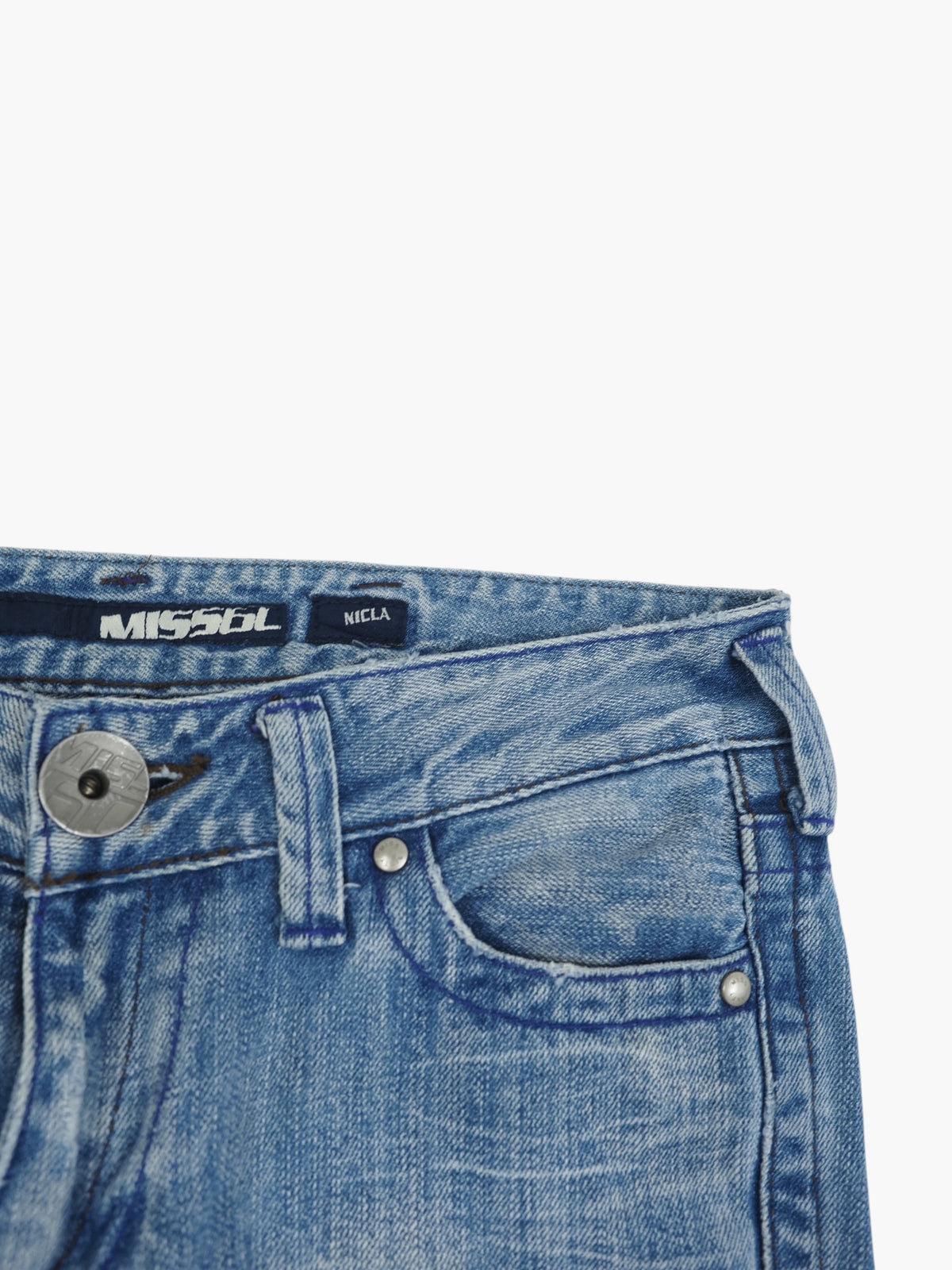 Vintage Straight Miss Sixty Jeans Damen M