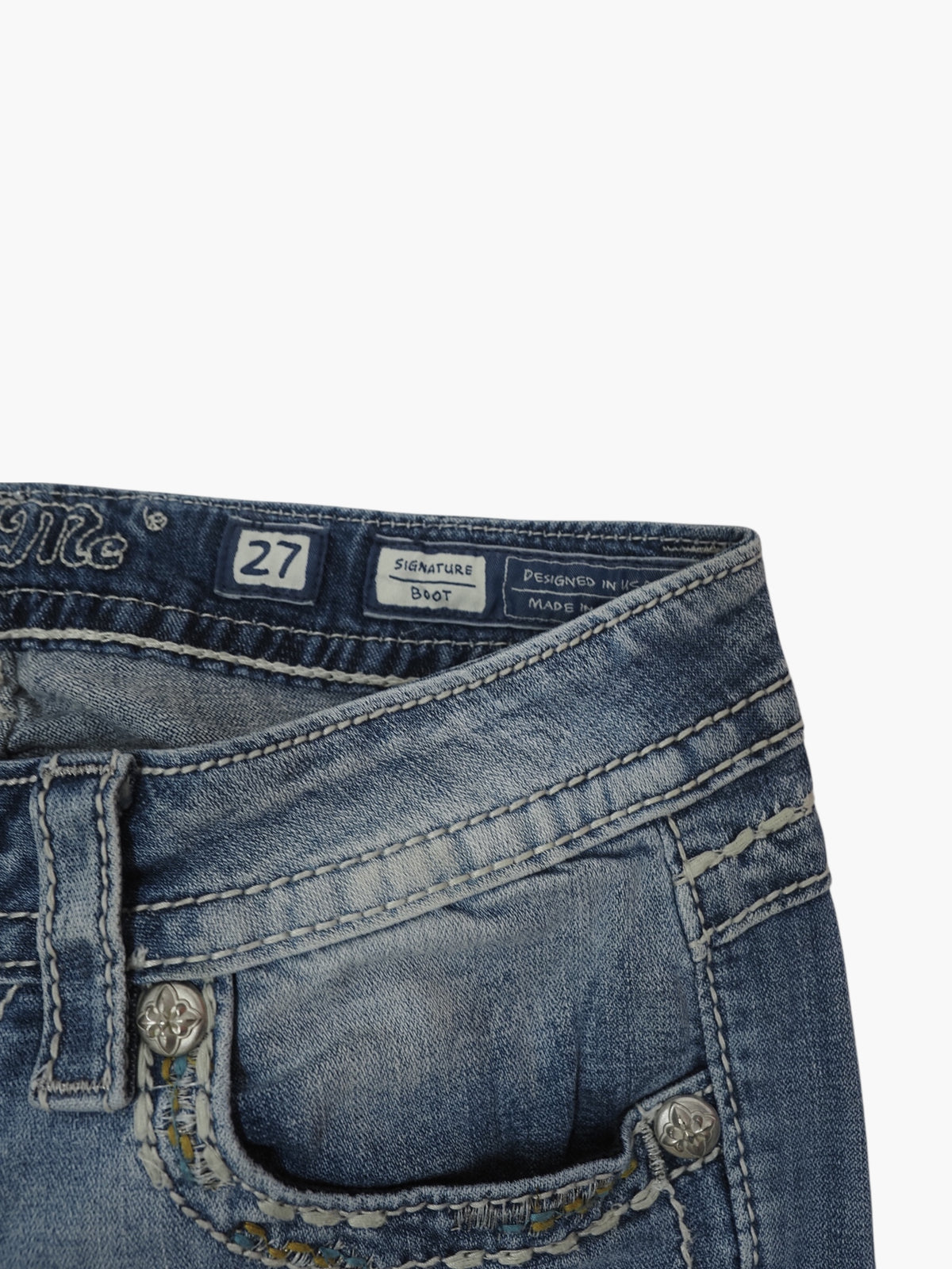 Vintage Bootcut Miss Me Jeans Damen M