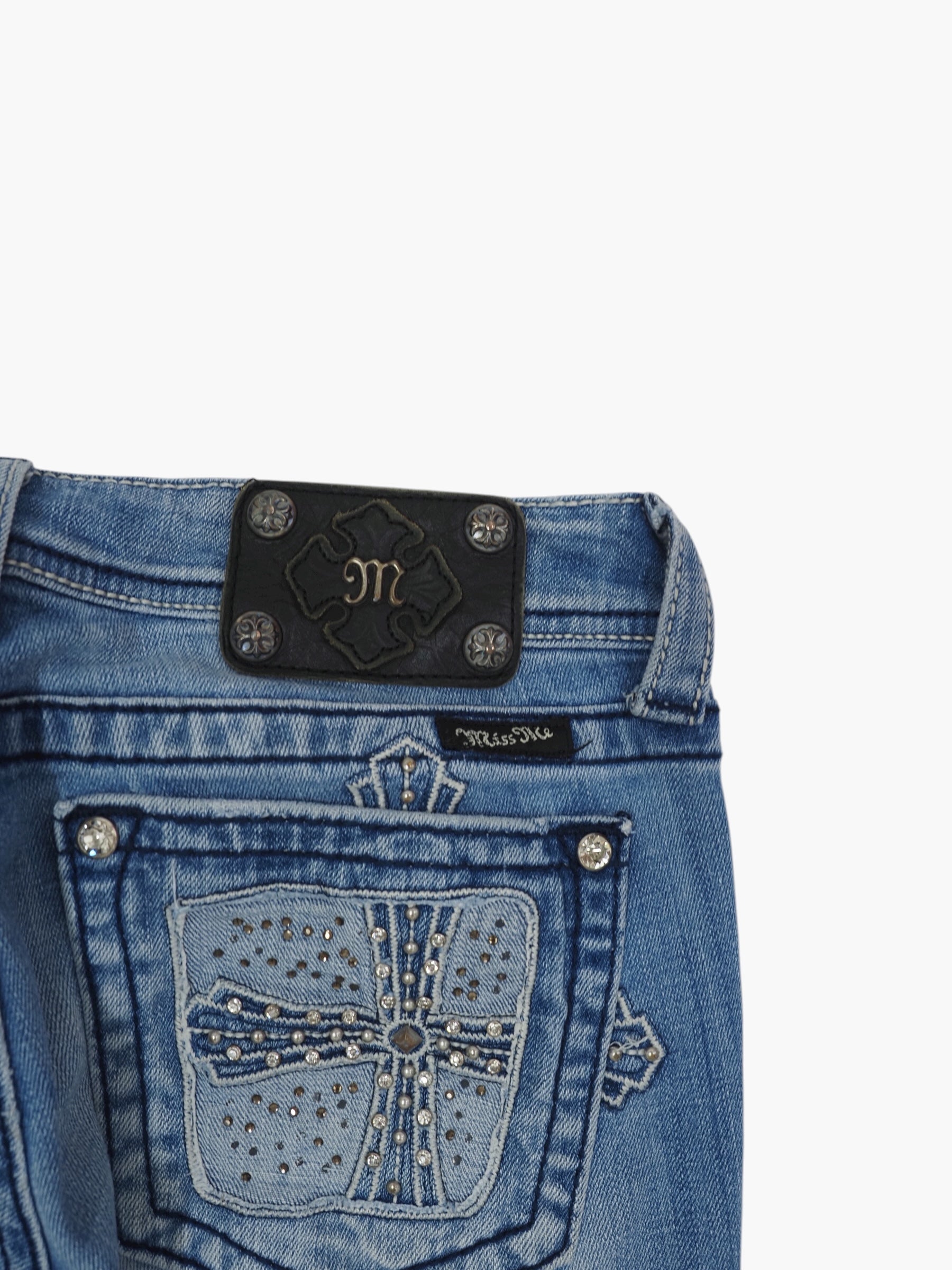 Vintage Bootcut Miss Me Jeans Damen M