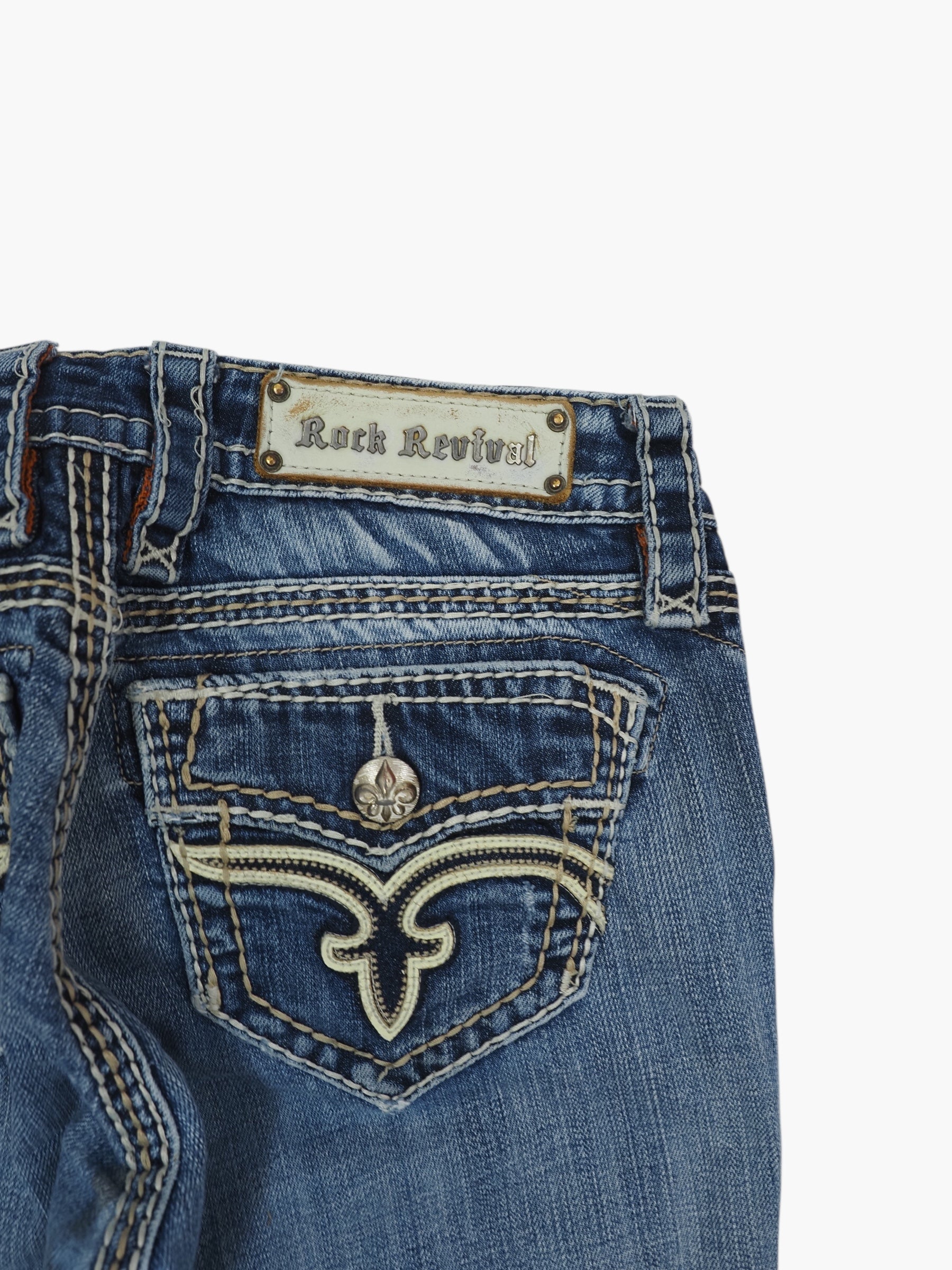 Vintage Bootcut Rock Revival Jeans Damen M