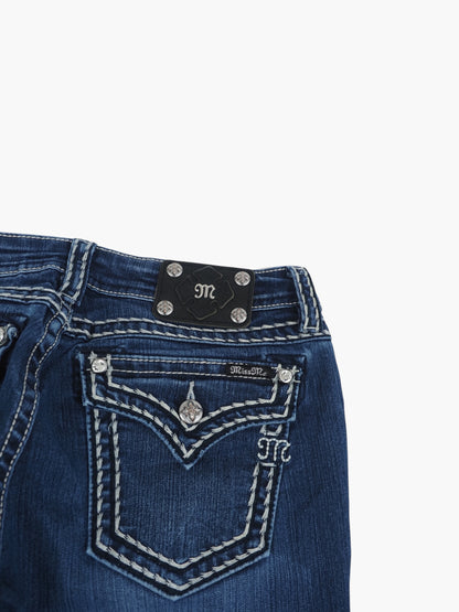 Vintage Bootcut Miss Me Jeans Damen M