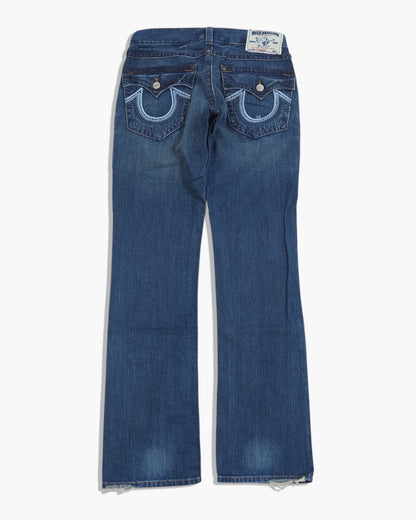 Vintage Straight True Religion Jeans Herren L