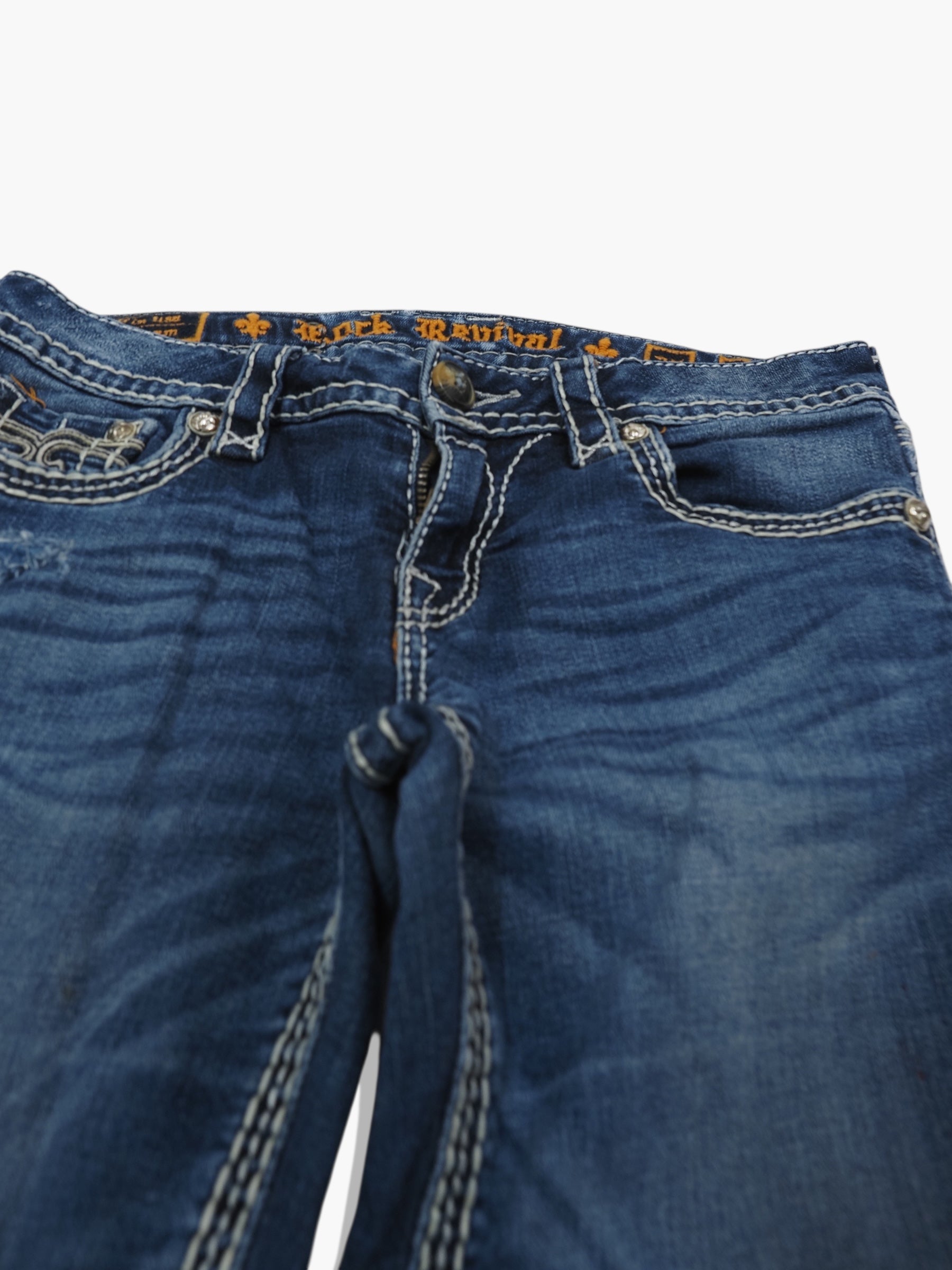 Vintage Bootcut Rock Revival Jeans Damen S