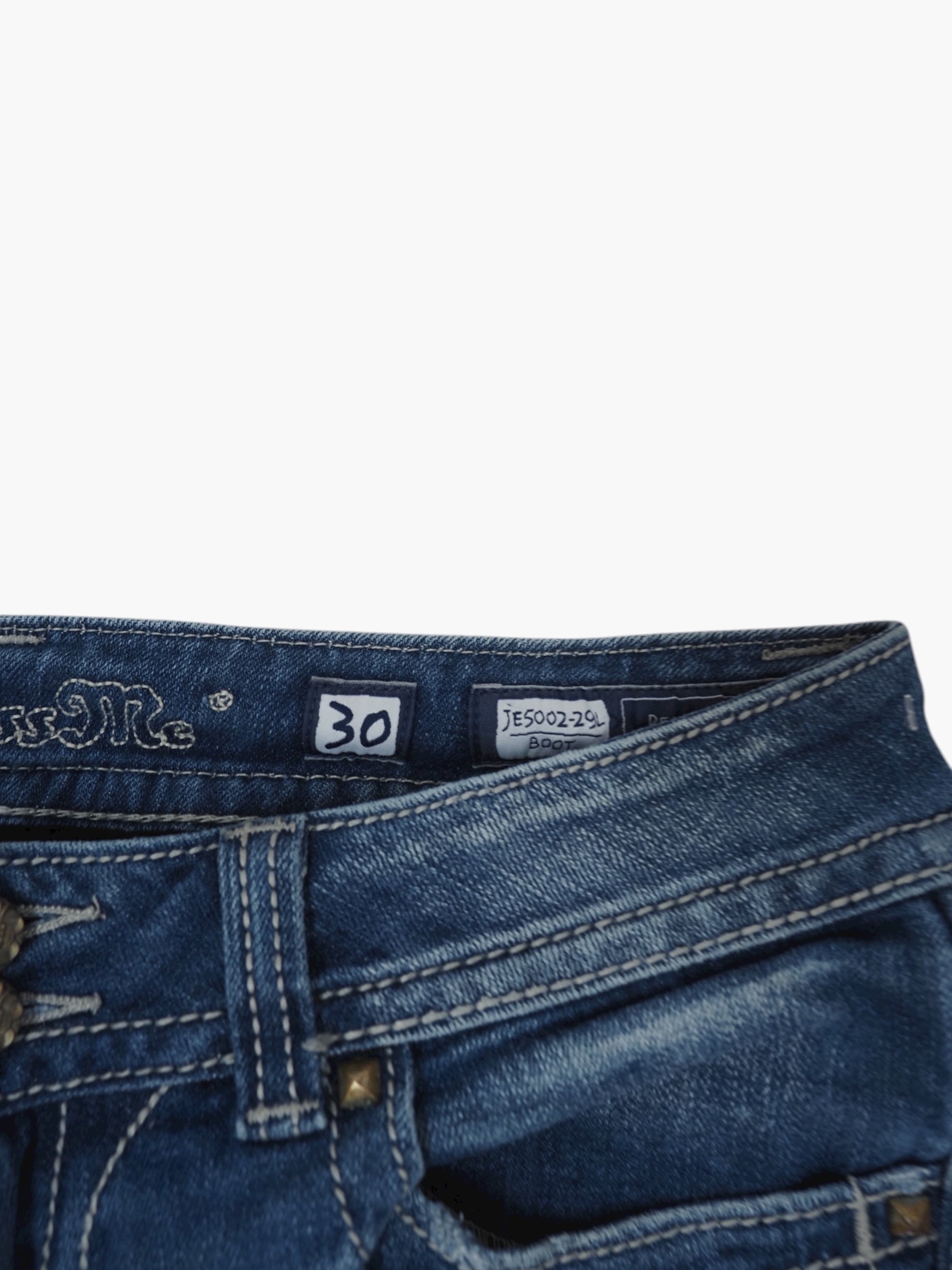 Vintage Straight Miss Me Jeans Damen M