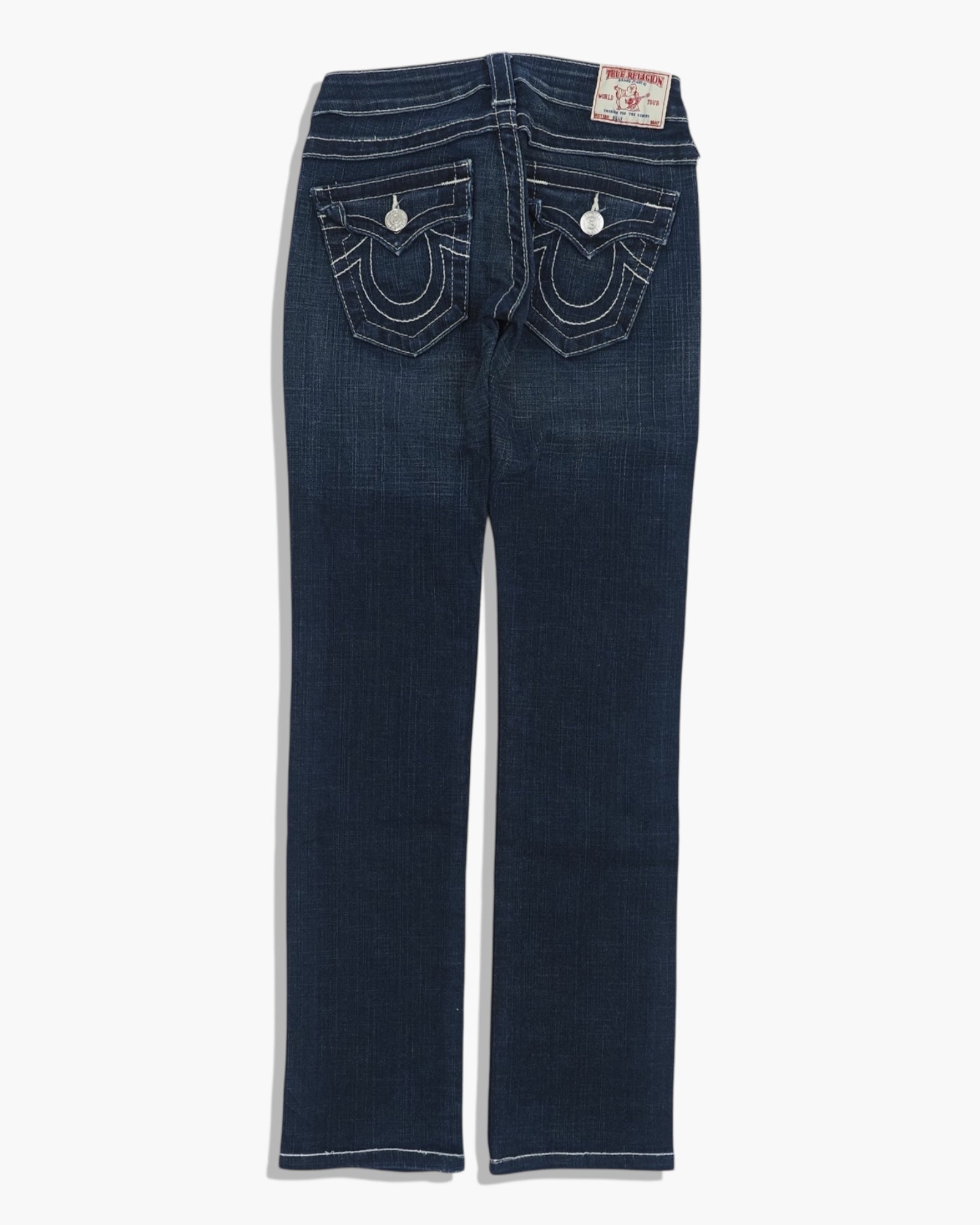 Vintage Straight True Religion Jeans Damen XS