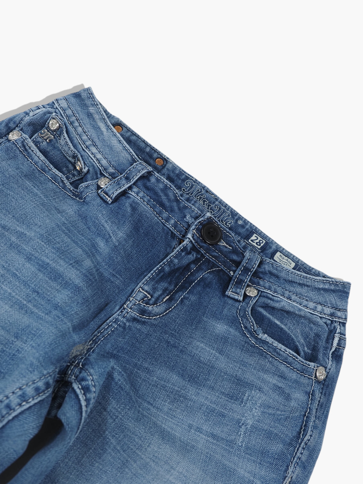Vintage Bootcut Miss Me Jeans Damen M