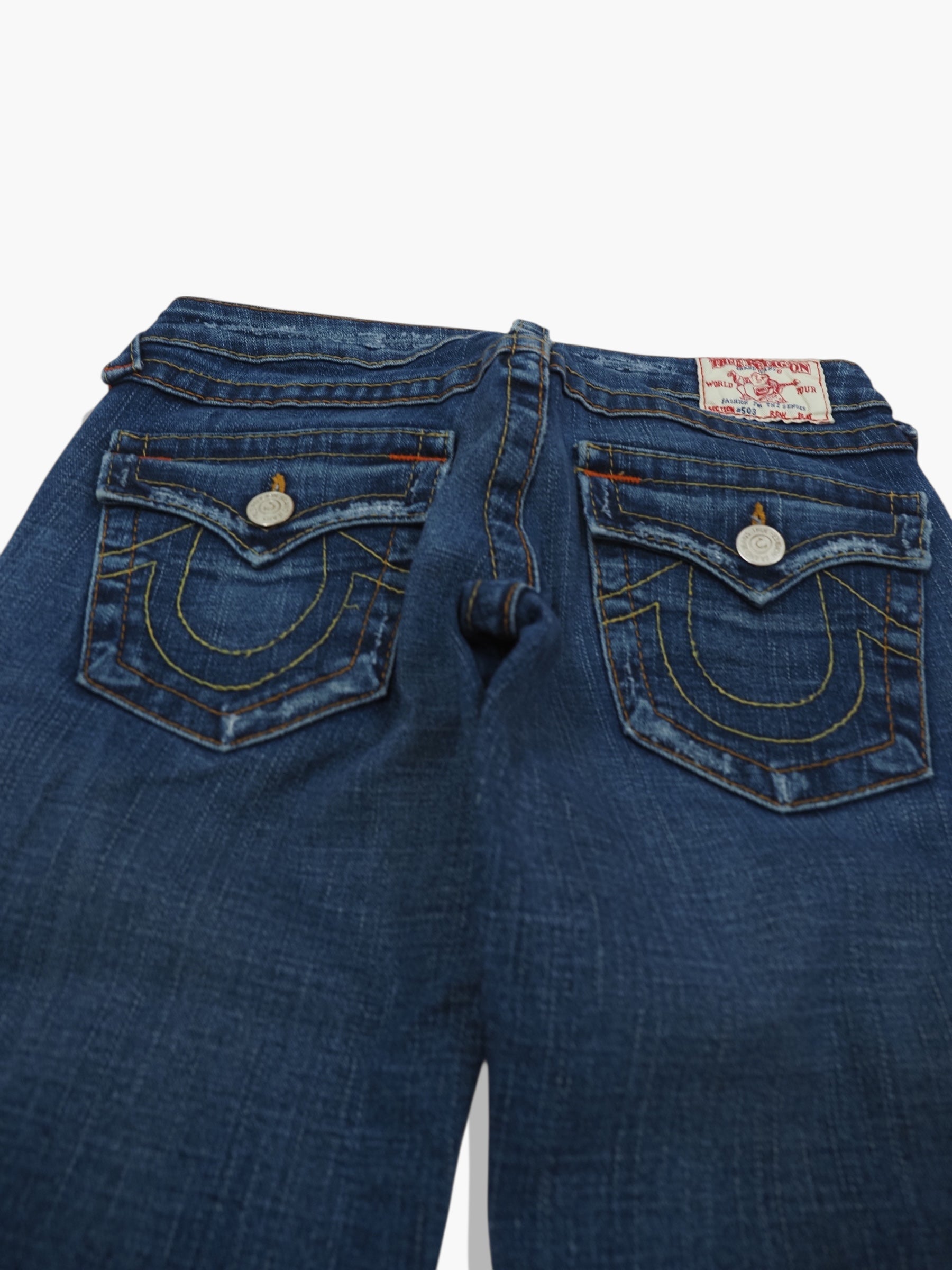 Vintage Flared True Religion Jeans Damen M