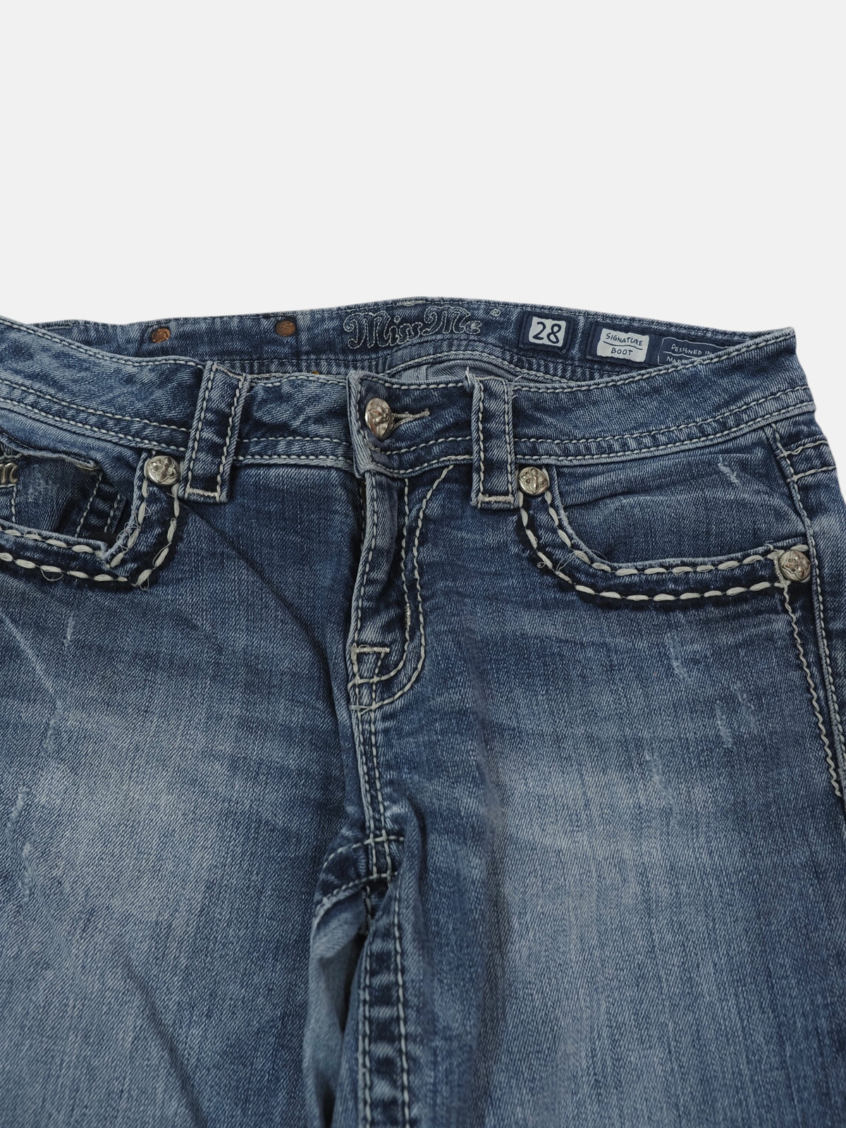 Vintage Bootcut Miss Me Jeans Damen M