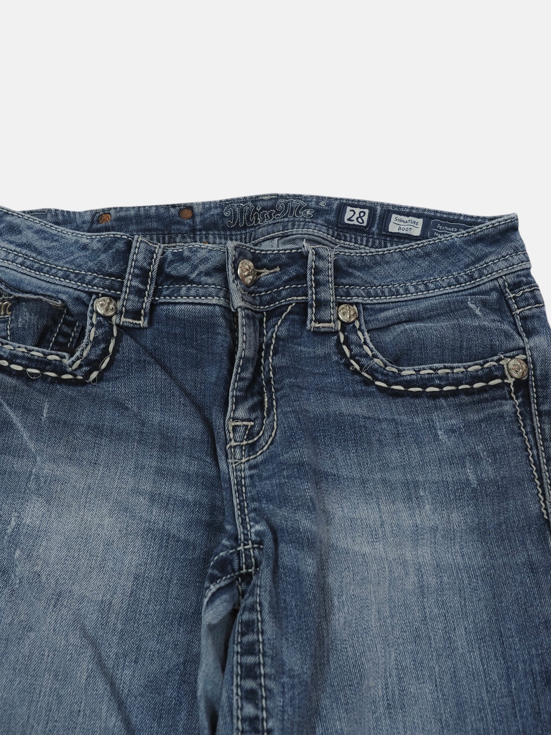 Vintage Bootcut Miss Me Jeans Damen M