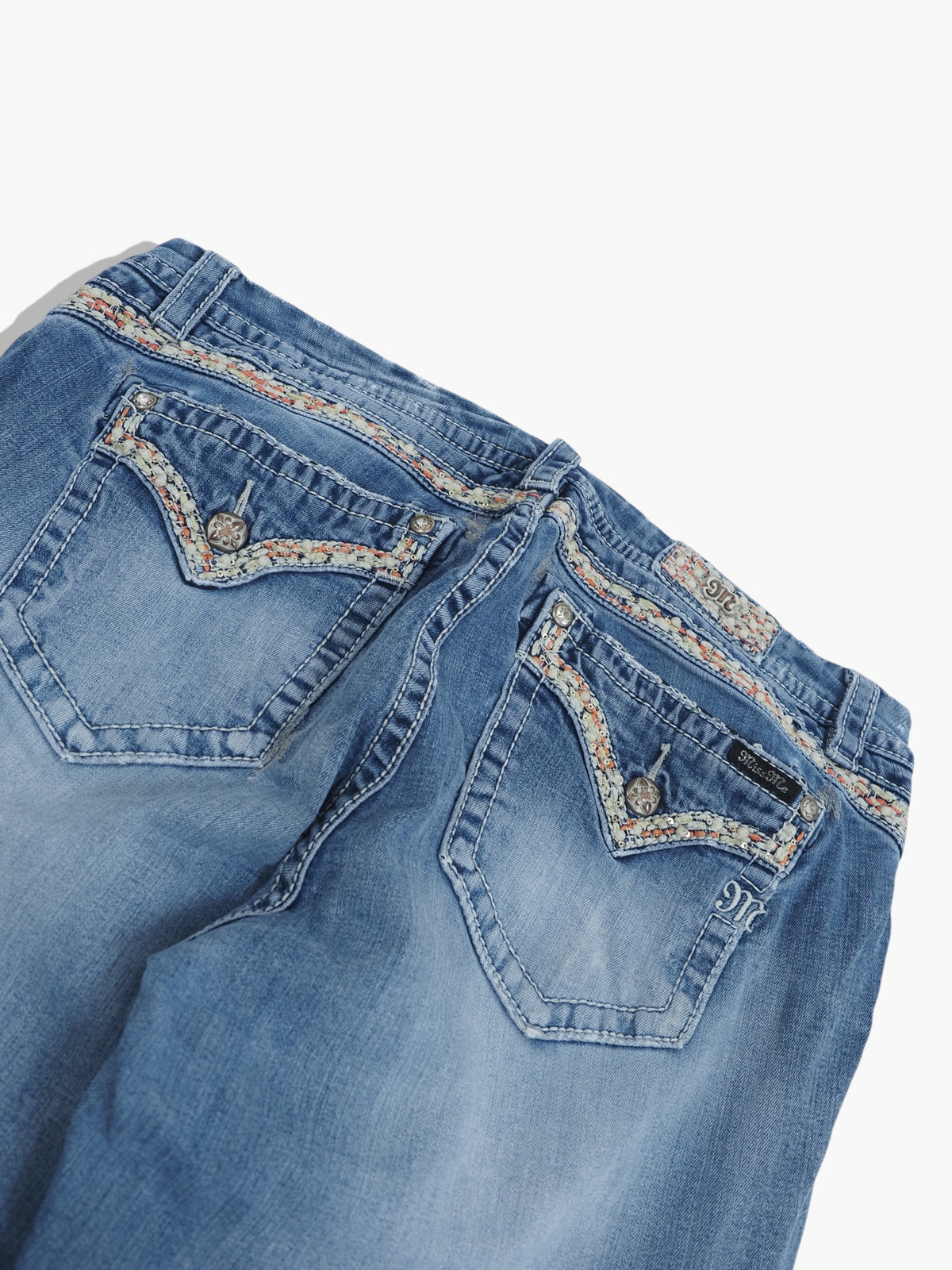 Vintage Bootcut Miss Me Jeans Damen XL