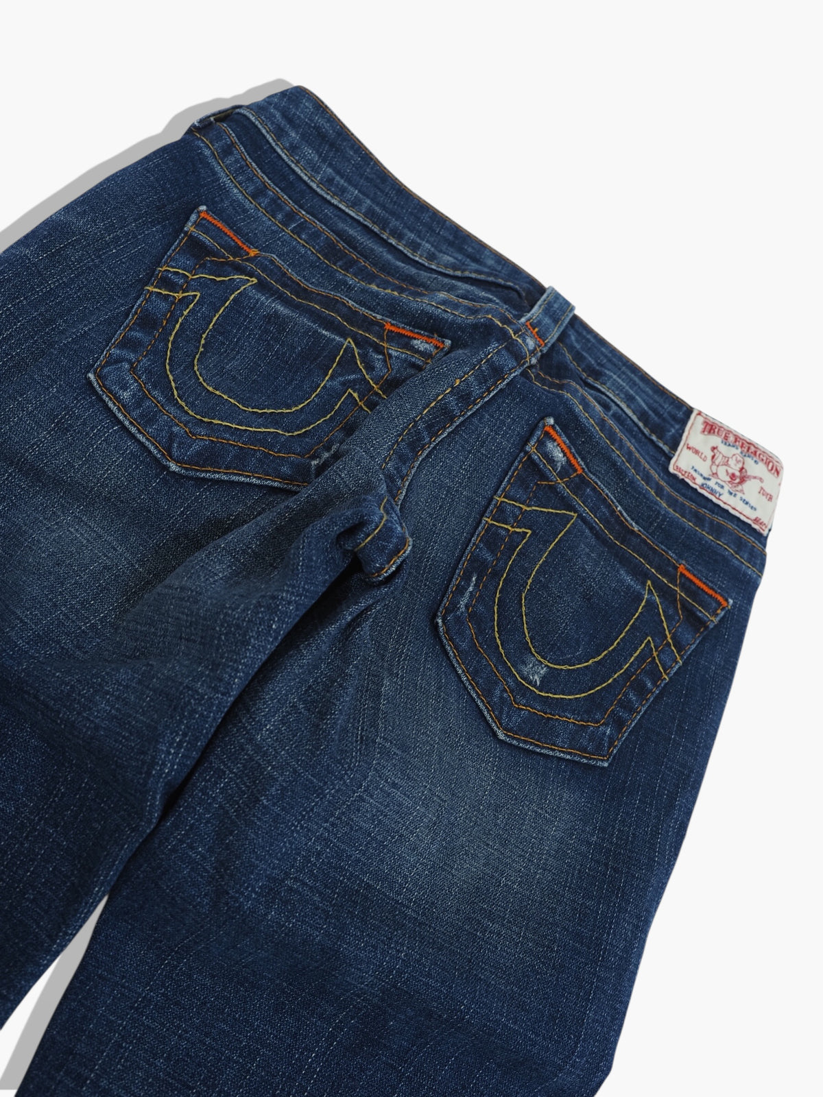Vintage Straight True Religion Jeans Damen XS