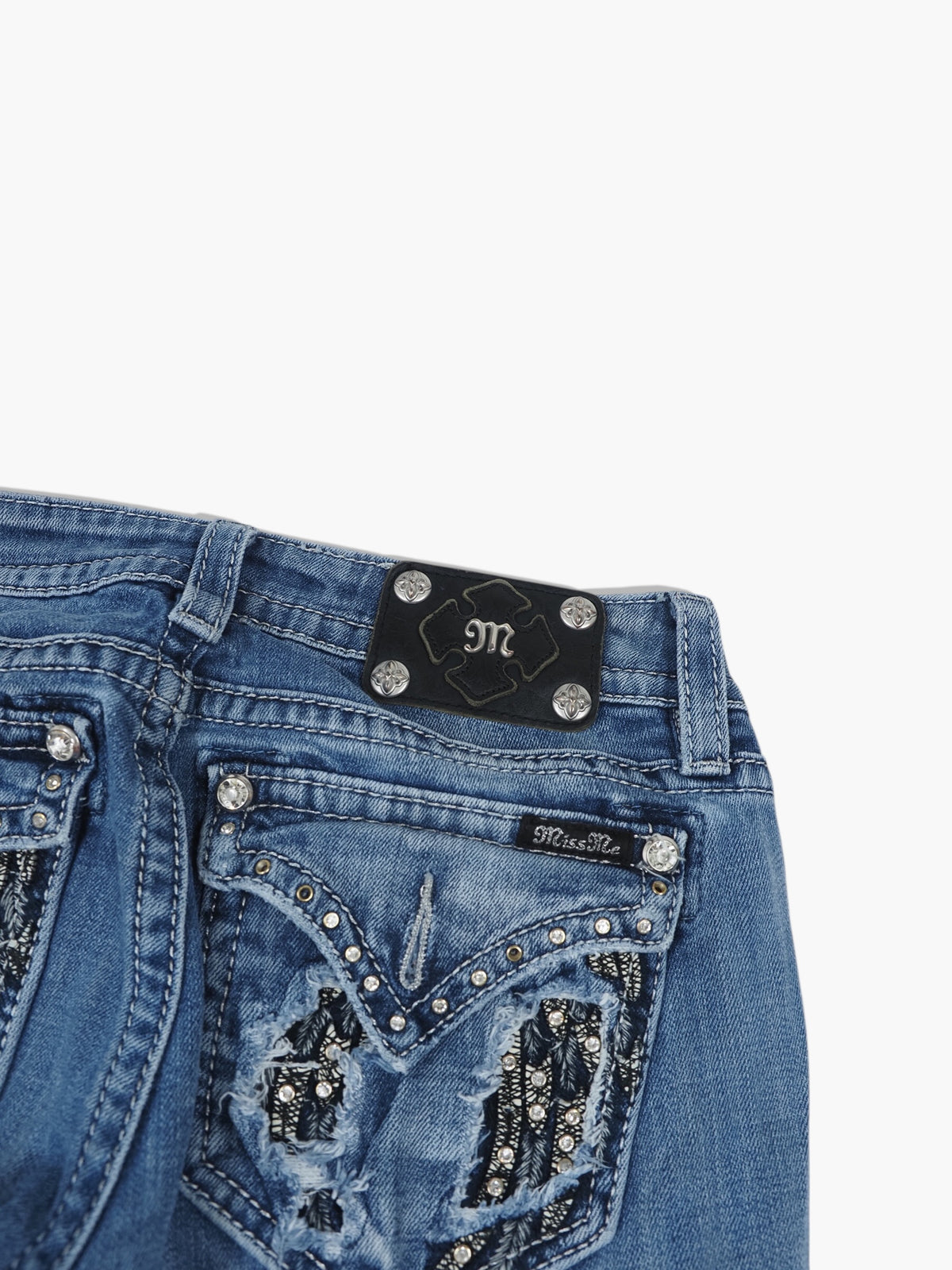 Vintage Bootcut Miss Me Jeans Damen M