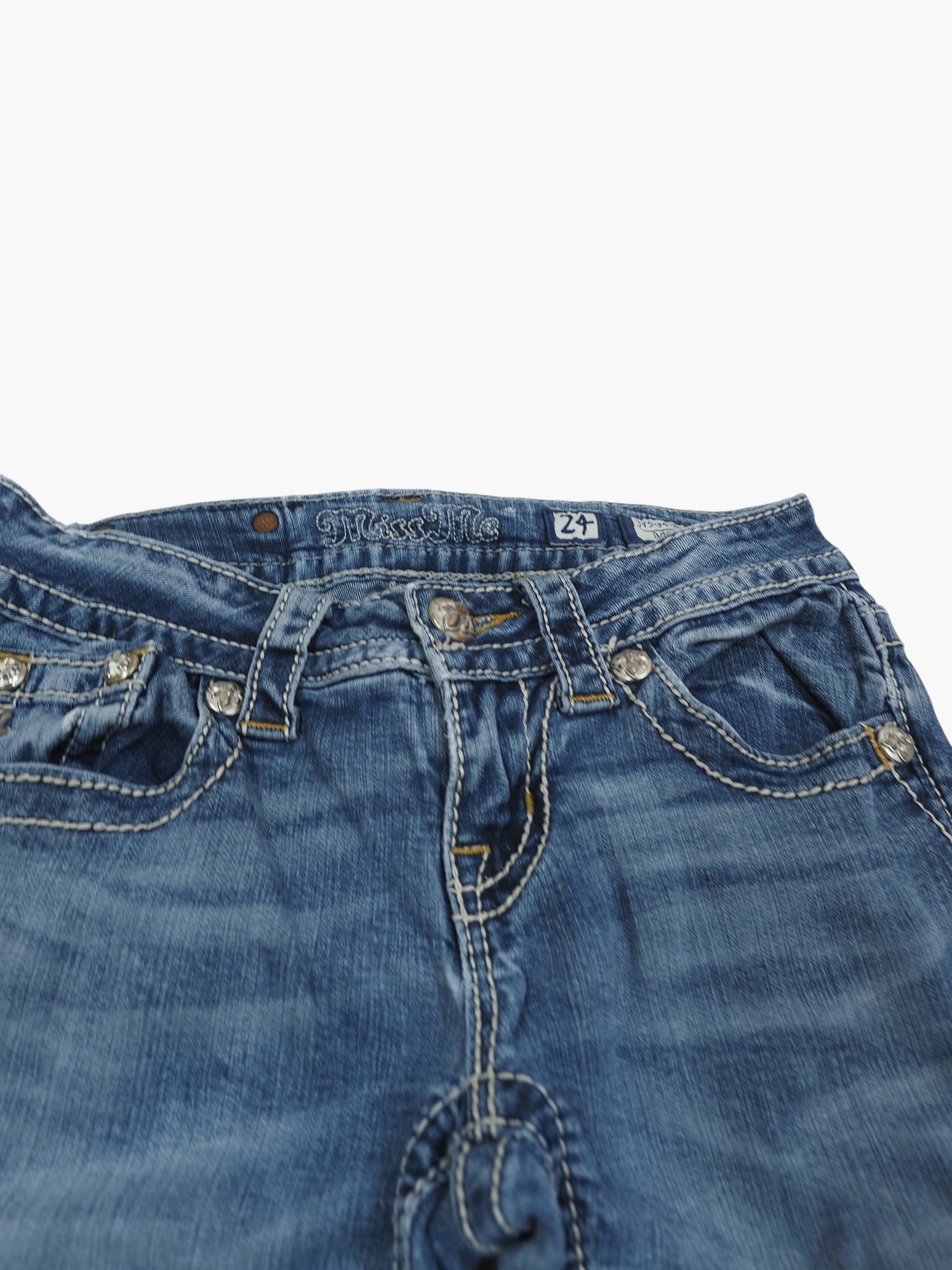 Vintage Bootcut Miss Me Jeans Damen XS