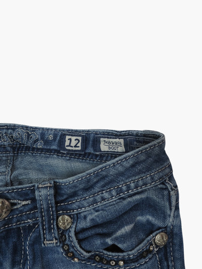 Vintage Bootcut Miss Me Jeans Damen XS