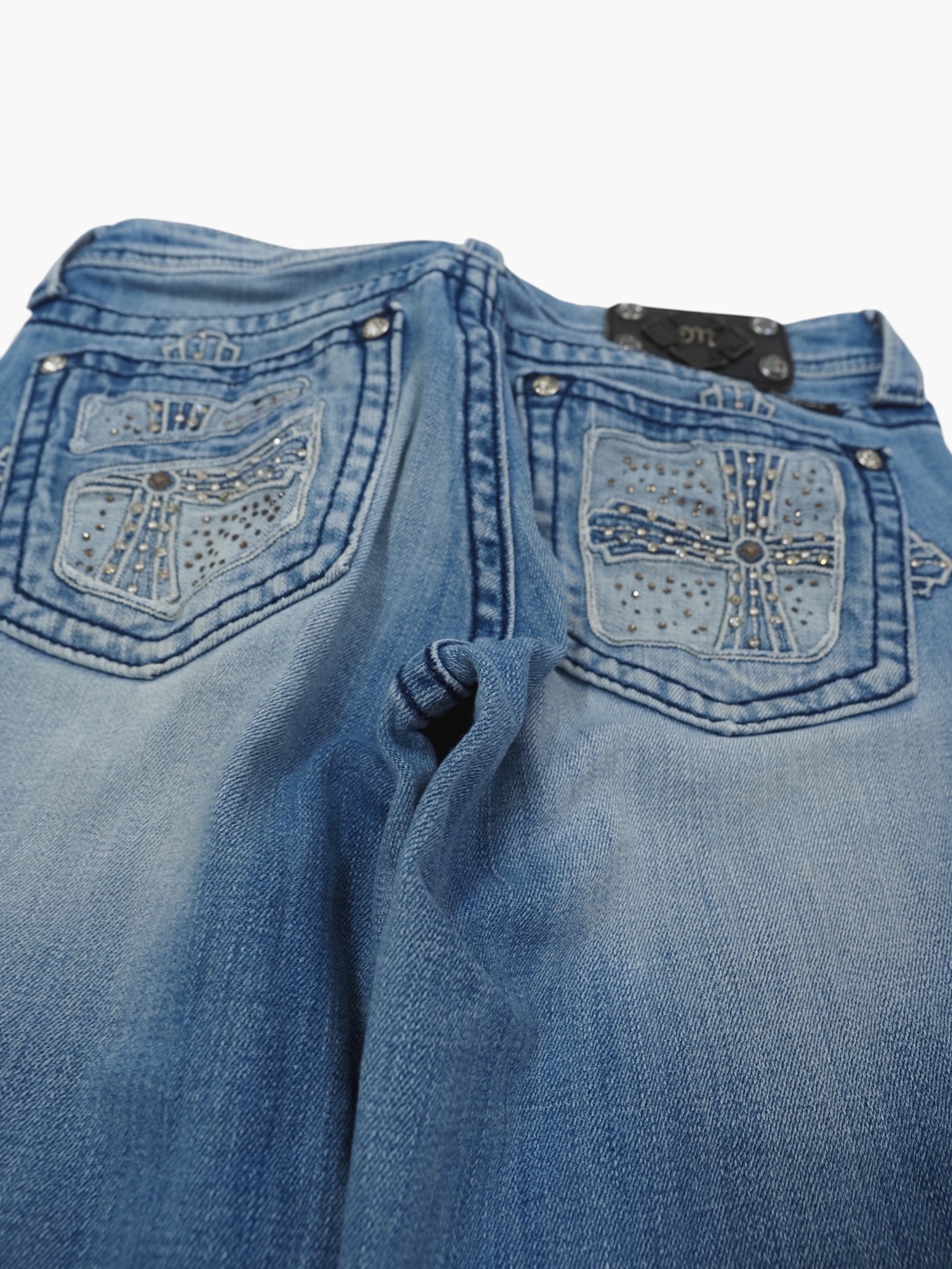 Vintage Bootcut Miss Me Jeans Damen M