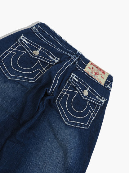Vintage Flared True Religion Jeans Damen S
