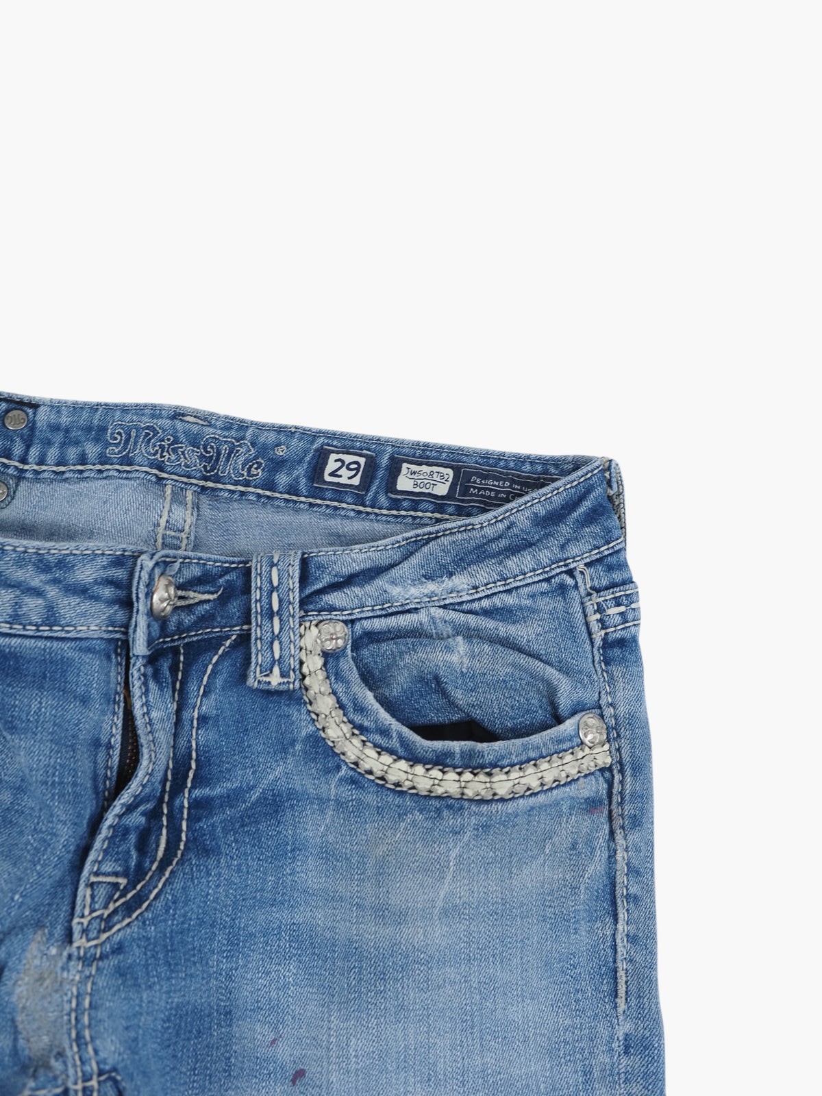 Vintage Bootcut Miss Me Jeans Damen S