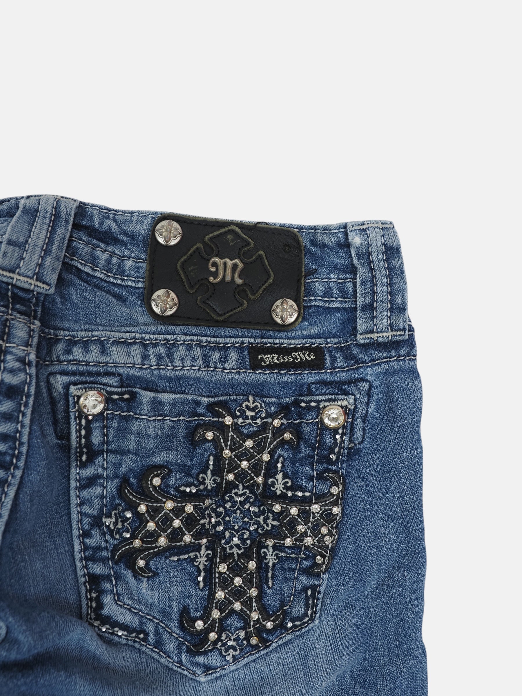 Vintage Bootcut Miss Me Jeans Damen S