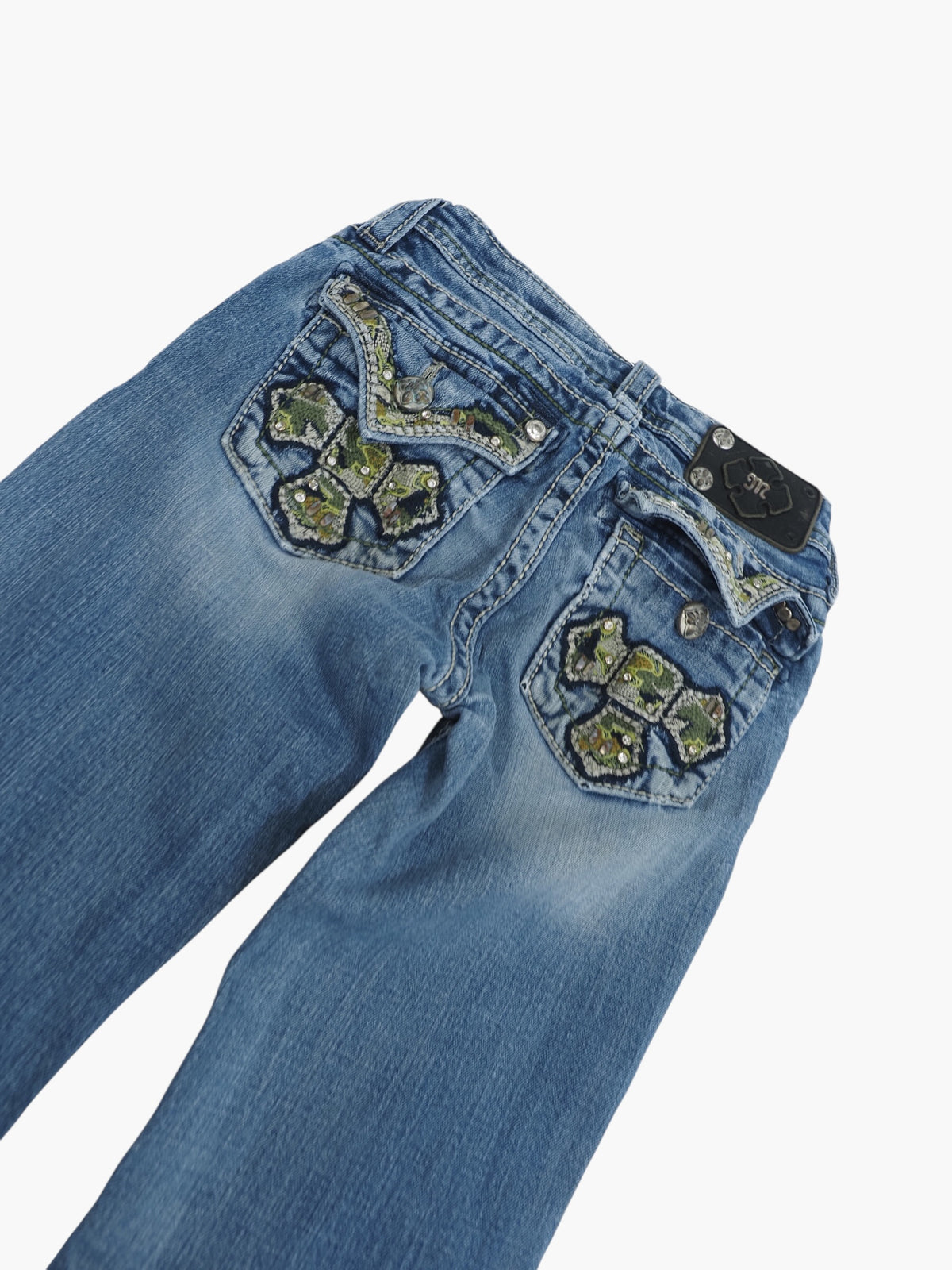 Vintage Bootcut Miss Me Jeans Damen XS