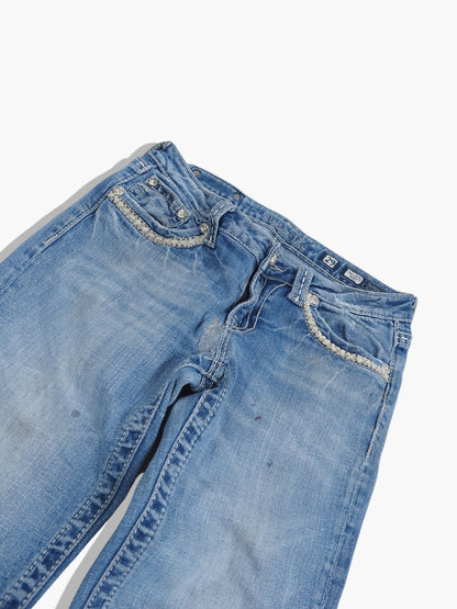 Vintage Bootcut Miss Me Jeans Damen S