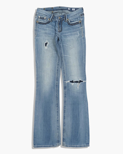 Vintage Bootcut Miss Me Jeans Damen M