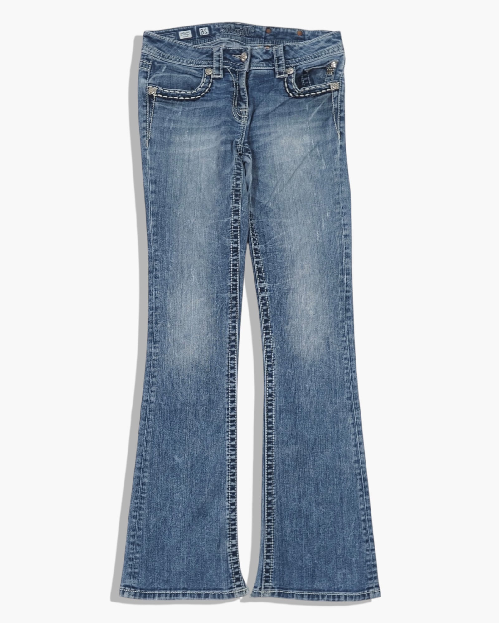 Vintage Bootcut Miss Me Jeans Damen M