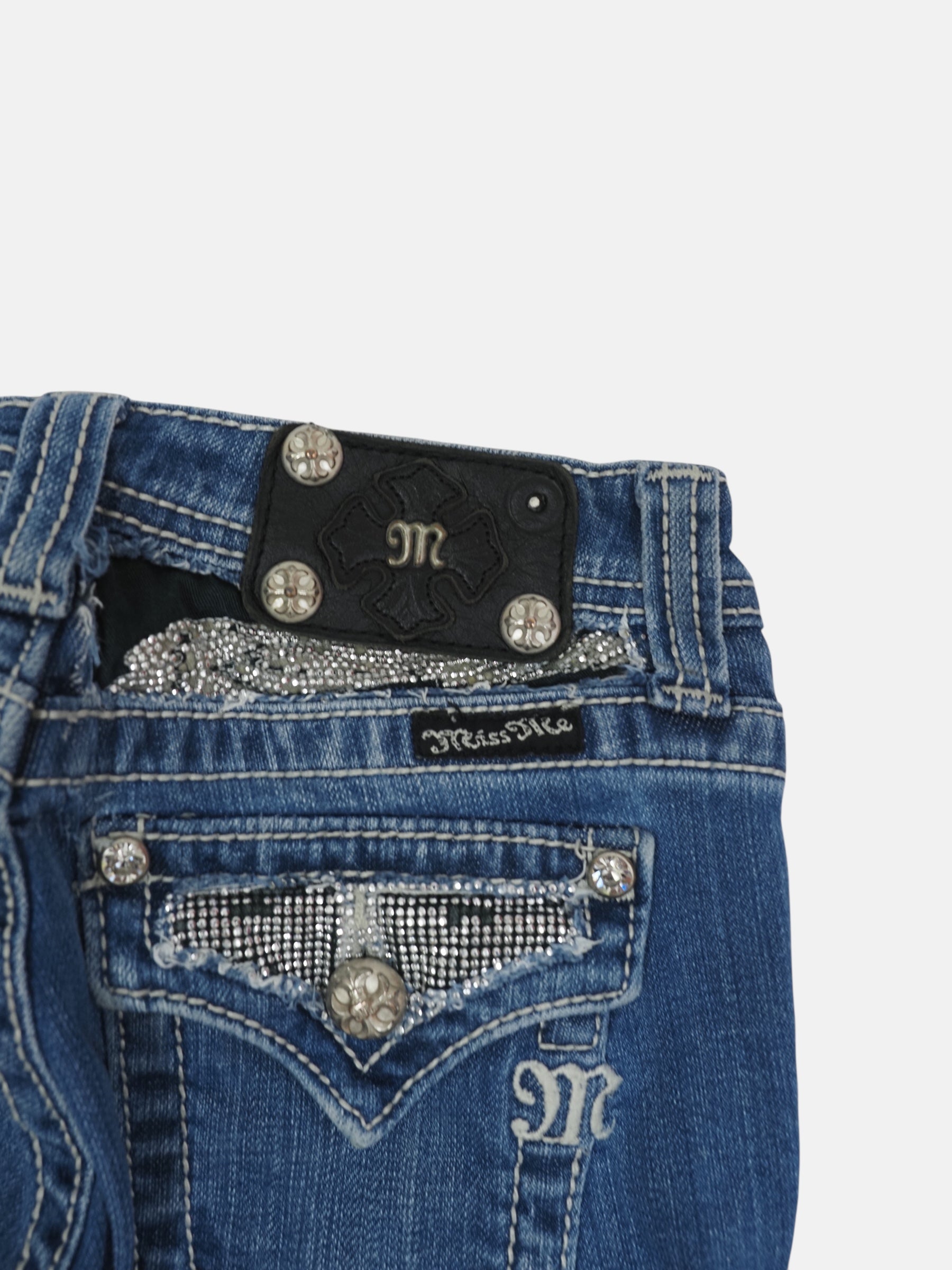 Vintage Bootcut Miss Me Jeans Damen XS