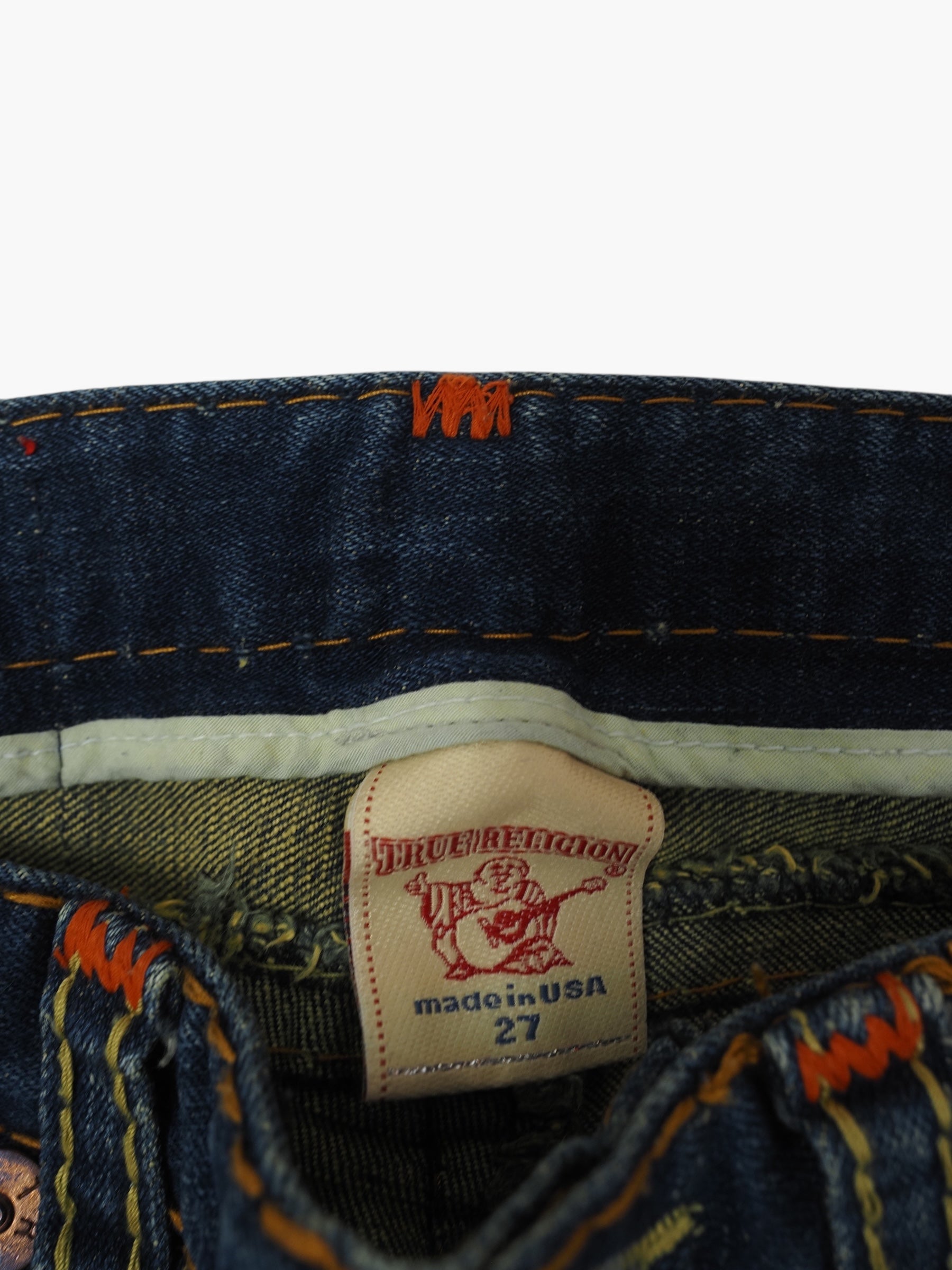 Vintage Straight True Religion Jeans Damen S