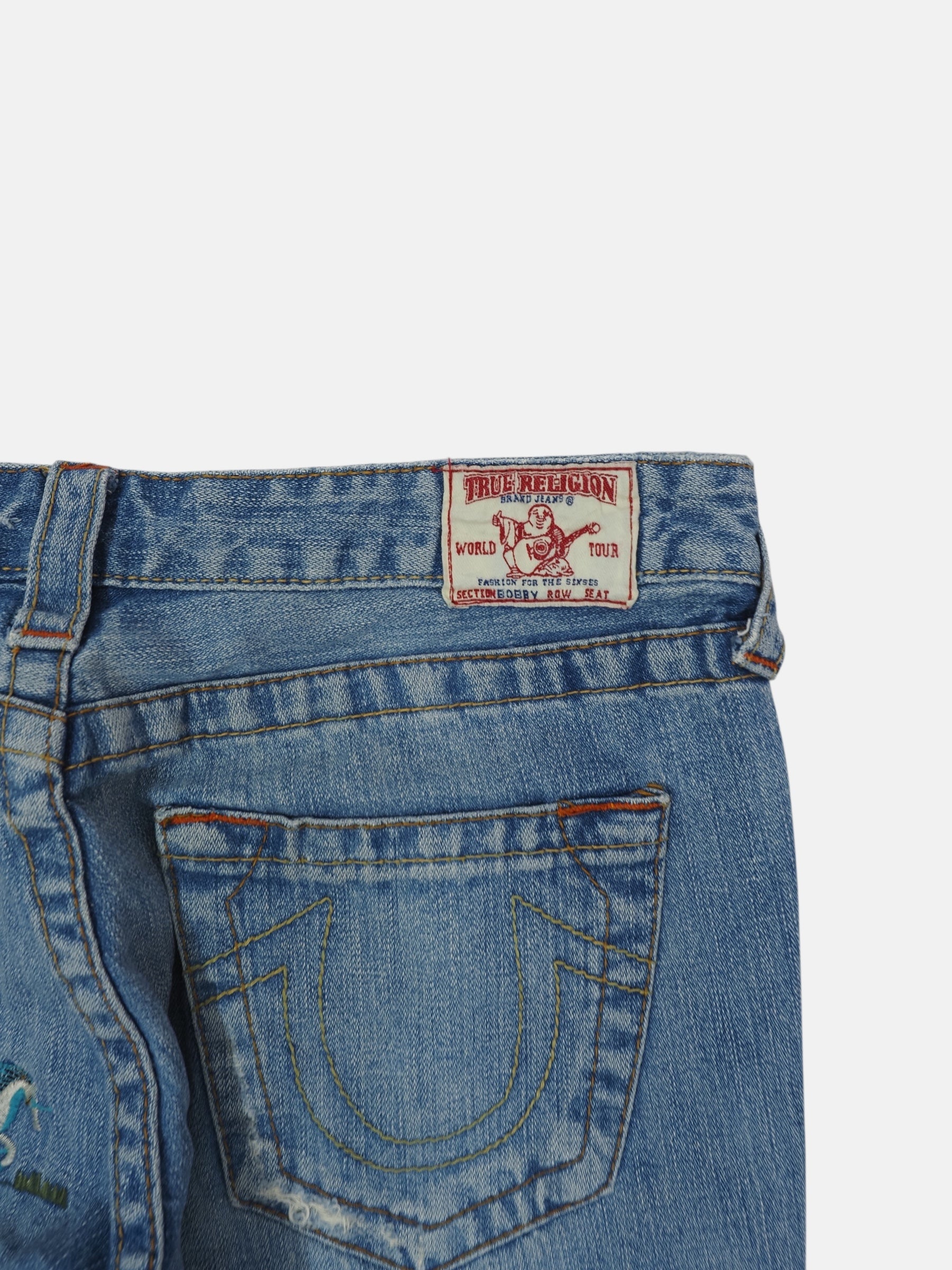 Vintage Straight True Religion Jeans Damen M