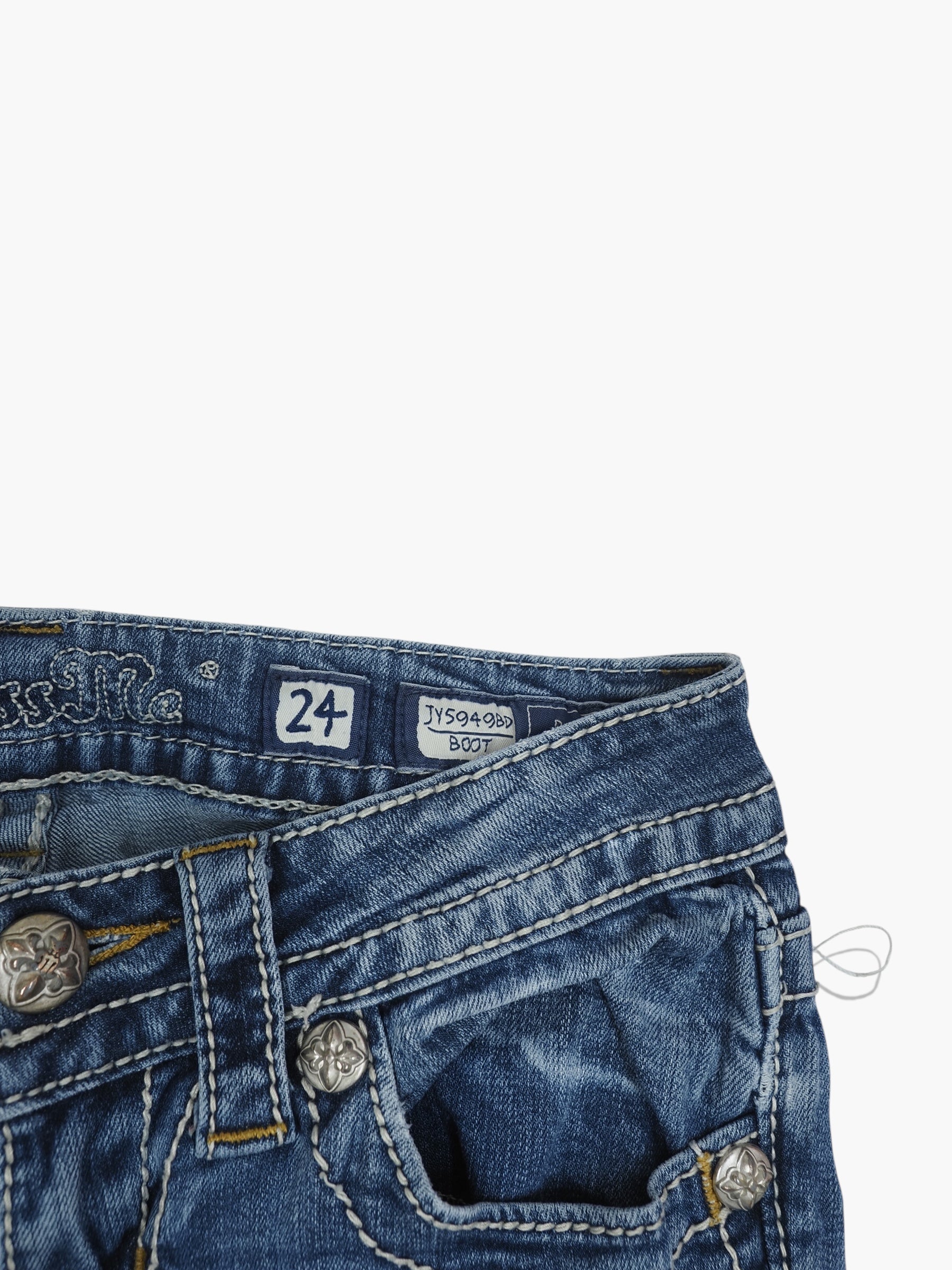 Vintage Bootcut Miss Me Jeans Damen XS