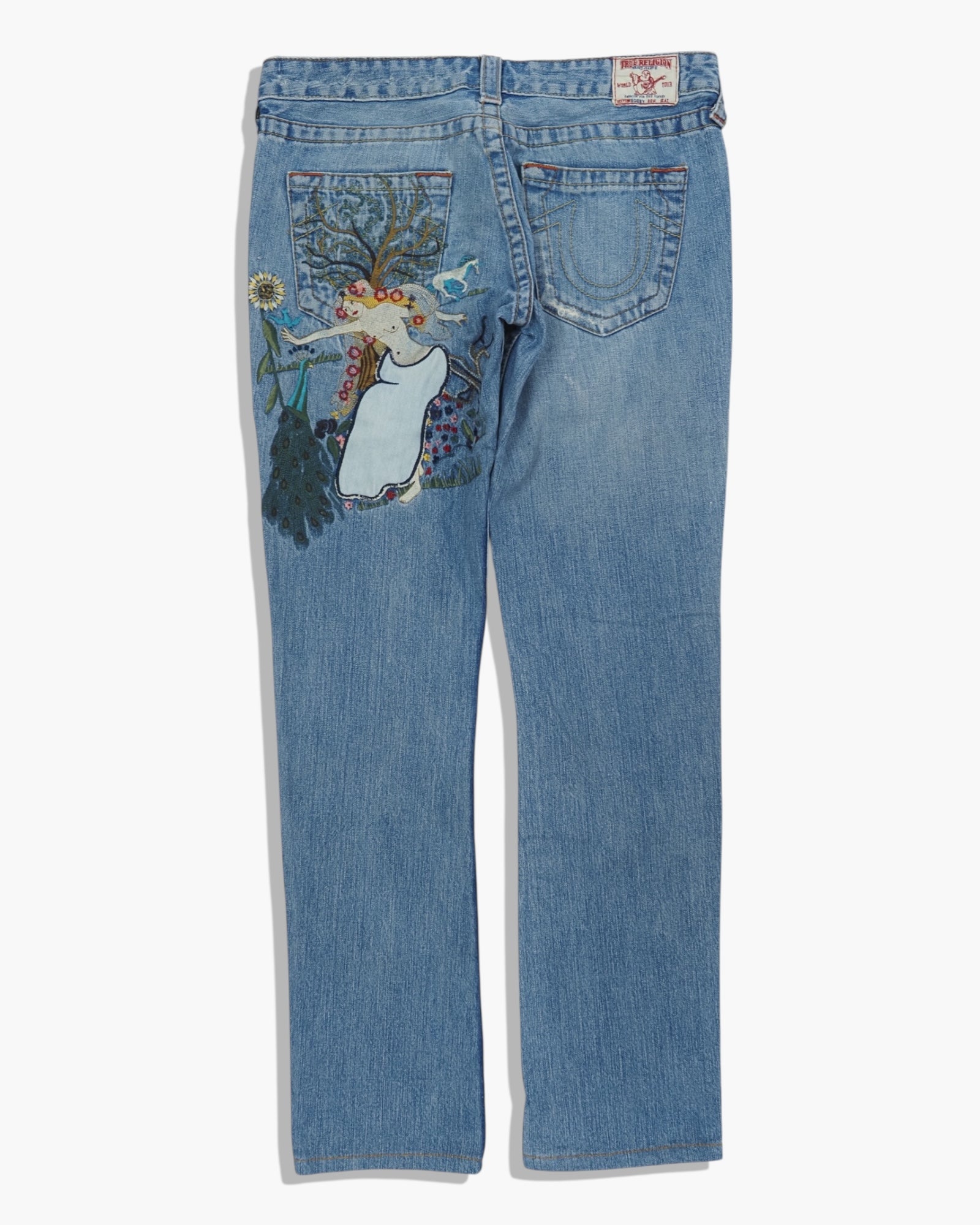 Vintage Straight True Religion Jeans Damen M