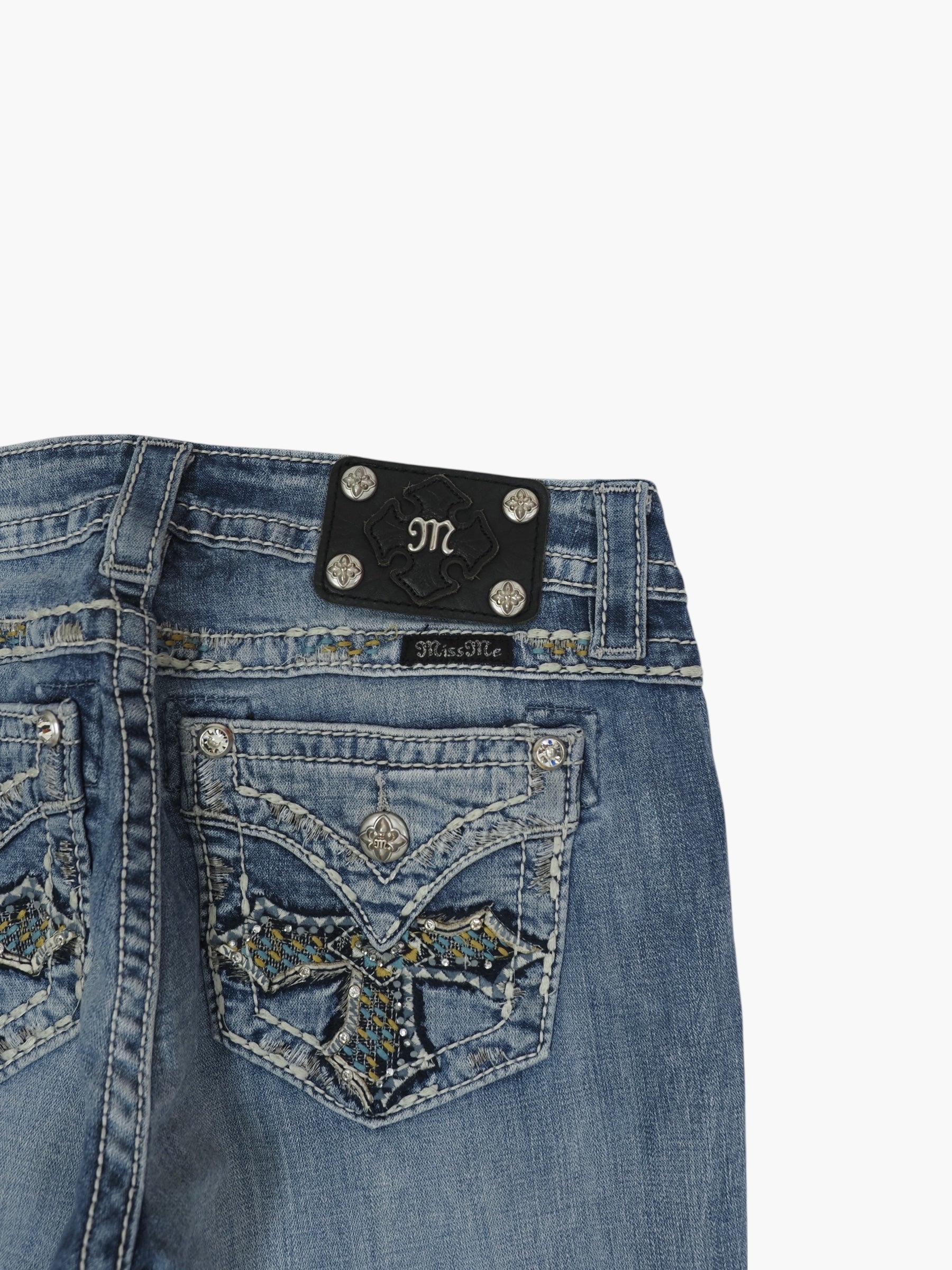 Vintage Bootcut Miss Me Jeans Damen M