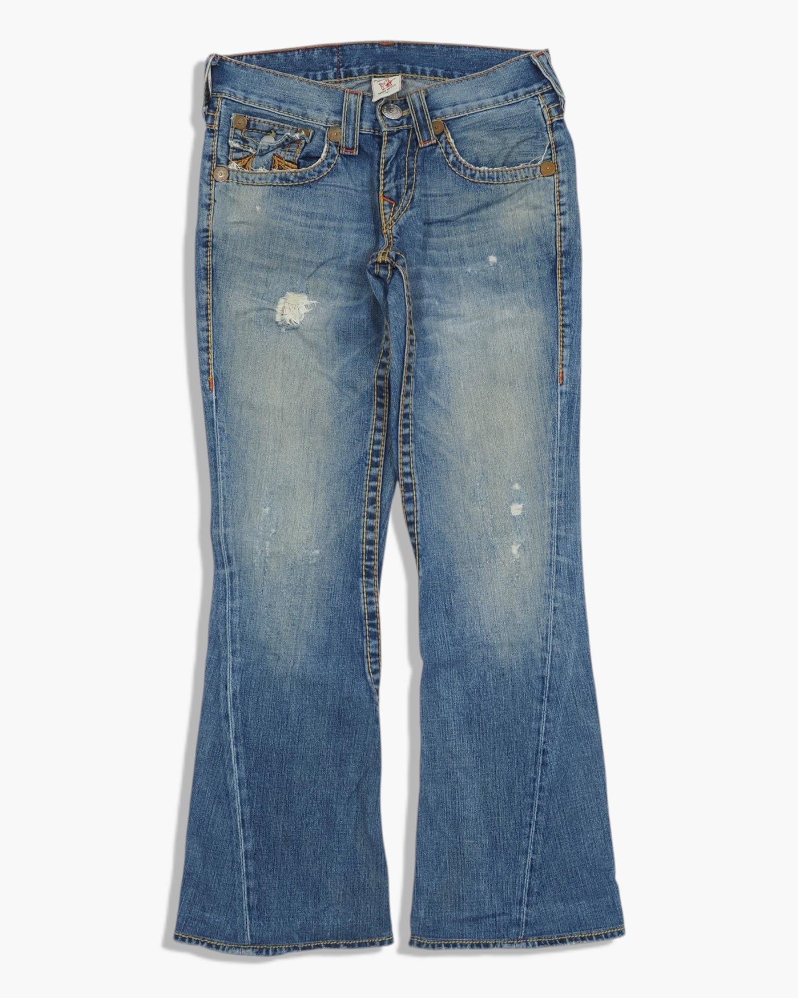 Vintage Flared True Religion Jeans Damen M