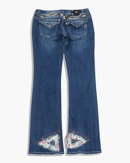 Vintage Bootcut Miss Me Jeans Damen L