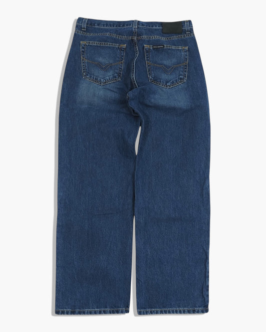 Vintage Harley Davidson Baggy Jeans Herren L