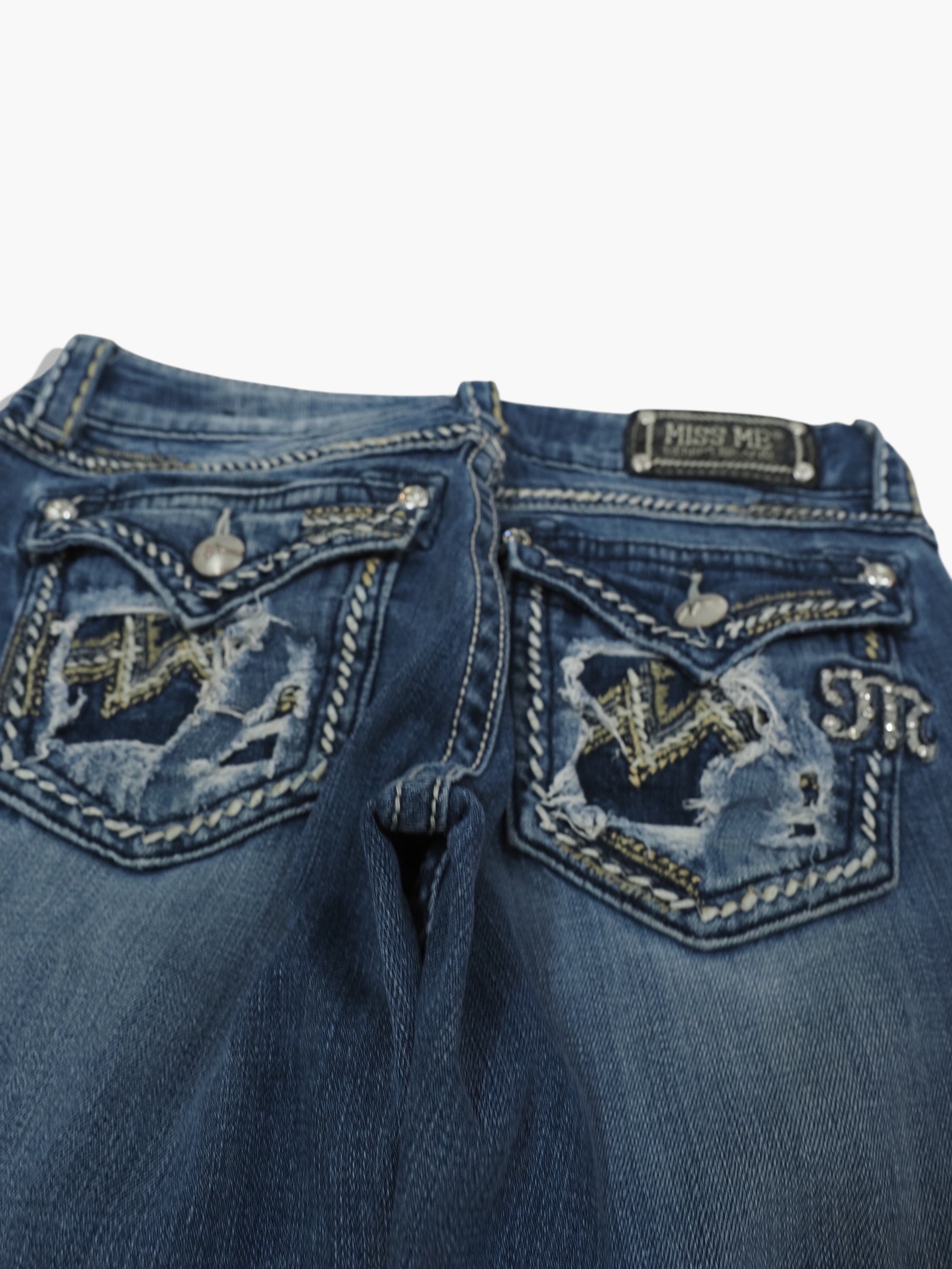 Vintage Bootcut Miss Me Jeans Damen S