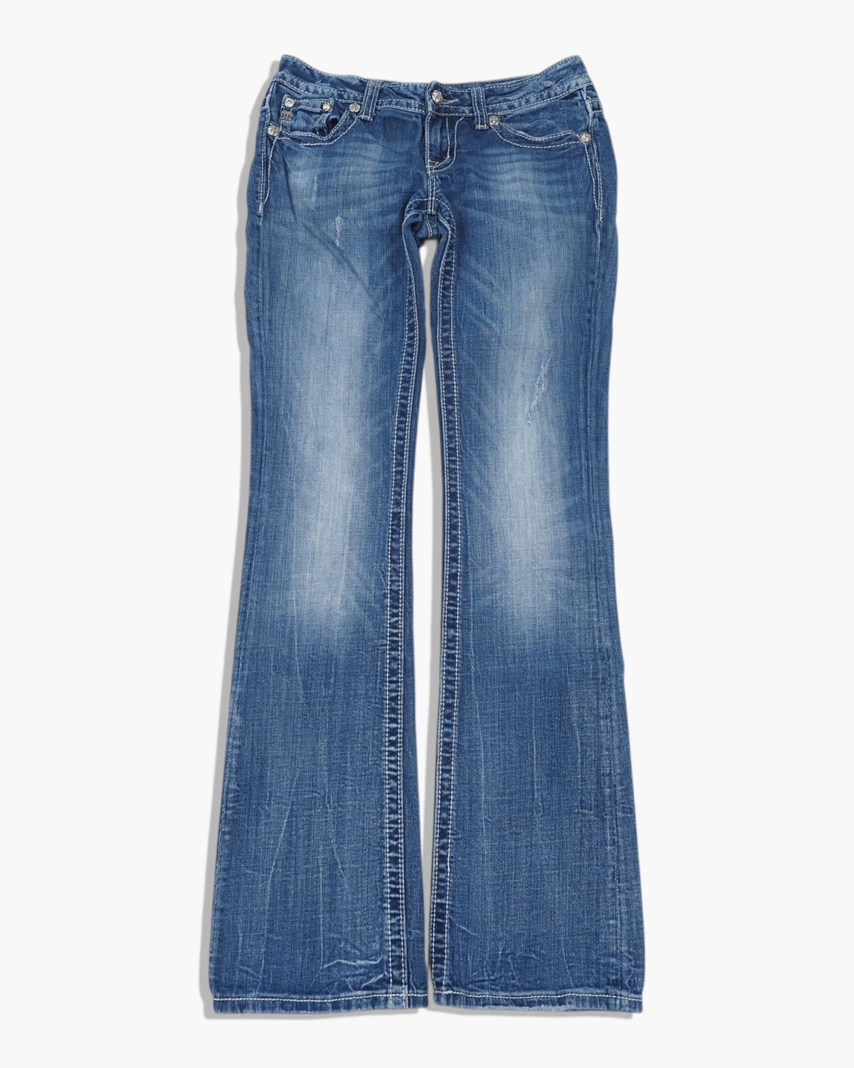 Vintage Bootcut Miss Me Jeans Damen S