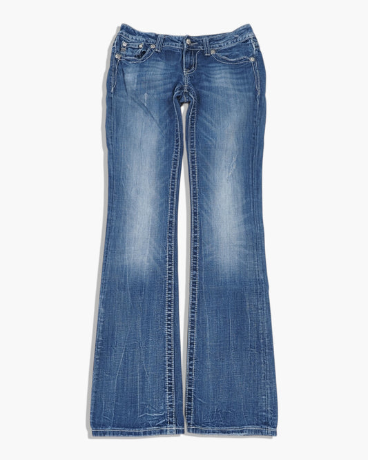 Vintage Bootcut Miss Me Jeans Damen S
