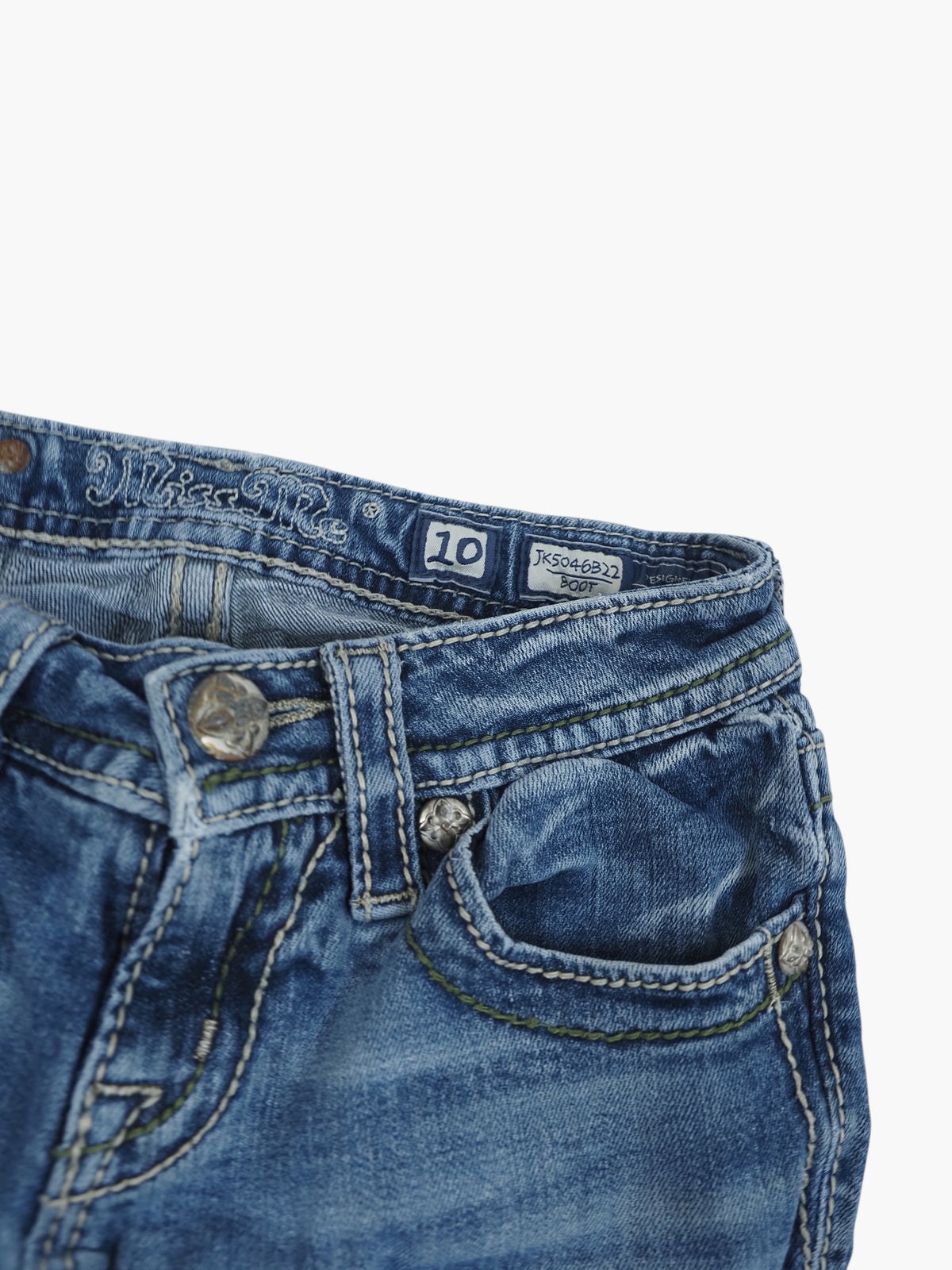 Vintage Bootcut Miss Me Jeans Damen XS