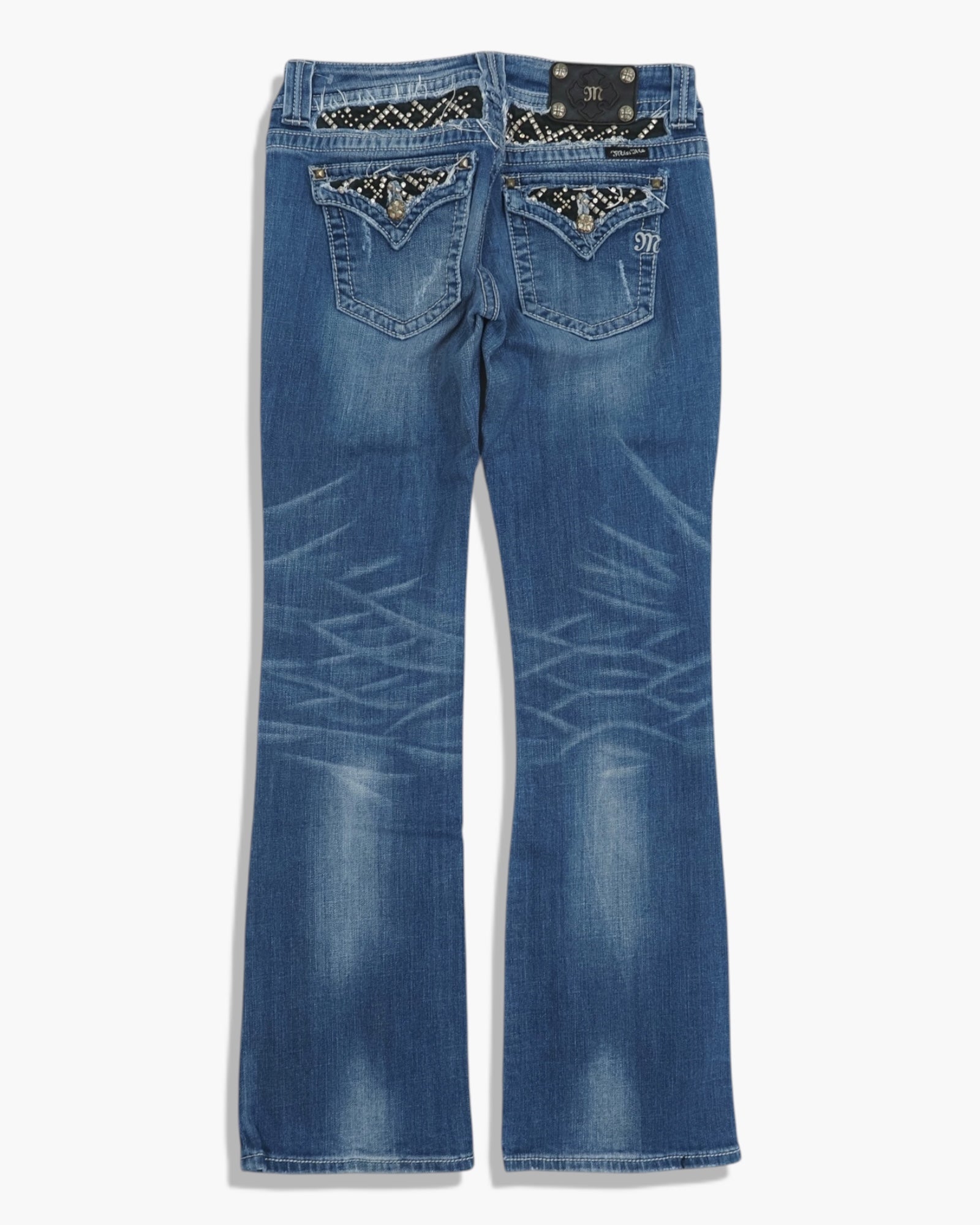 Vintage Straight Miss Me Jeans Damen M