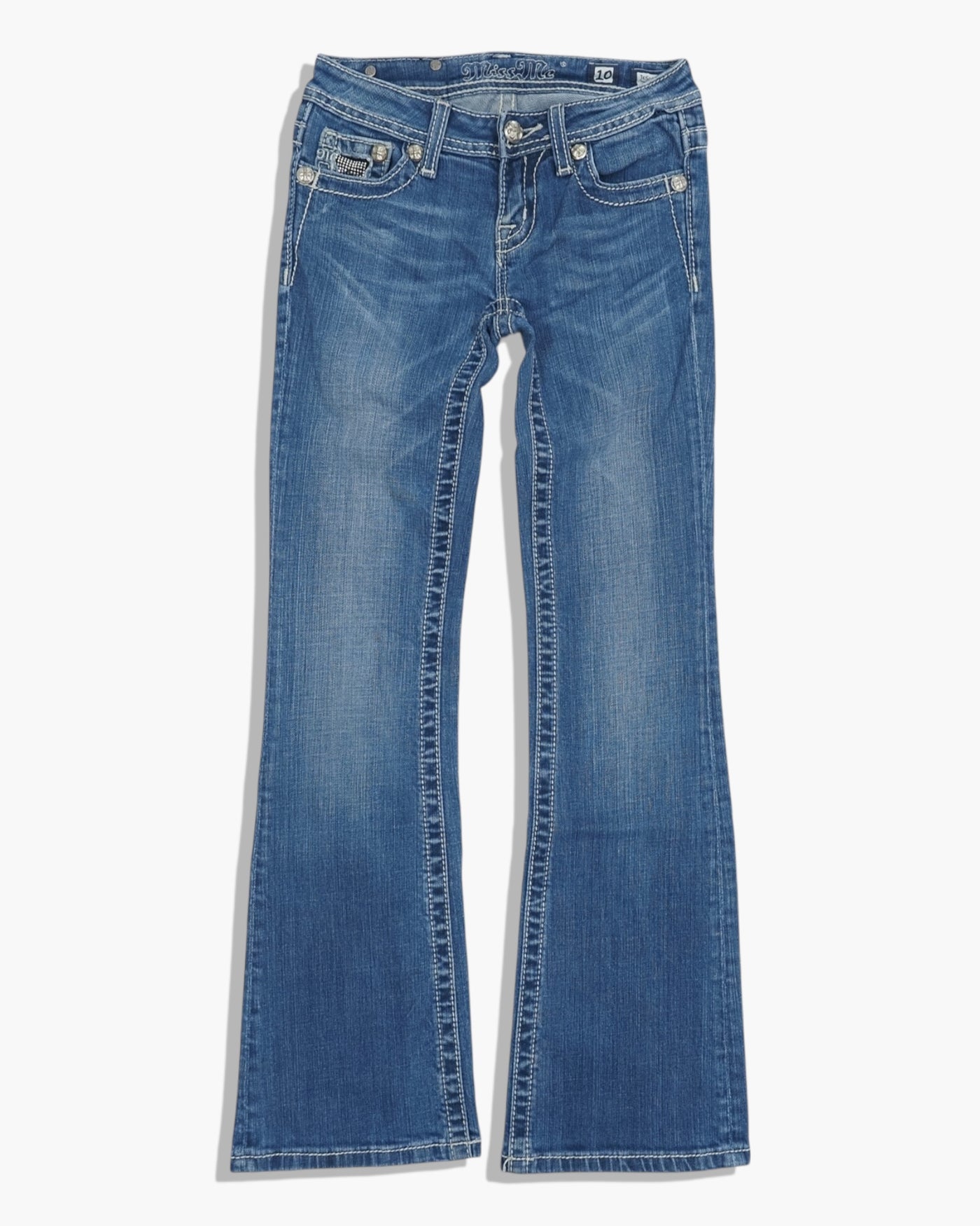 Vintage Bootcut Miss Me Jeans Damen XS