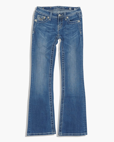 Vintage Bootcut Miss Me Jeans Damen XS