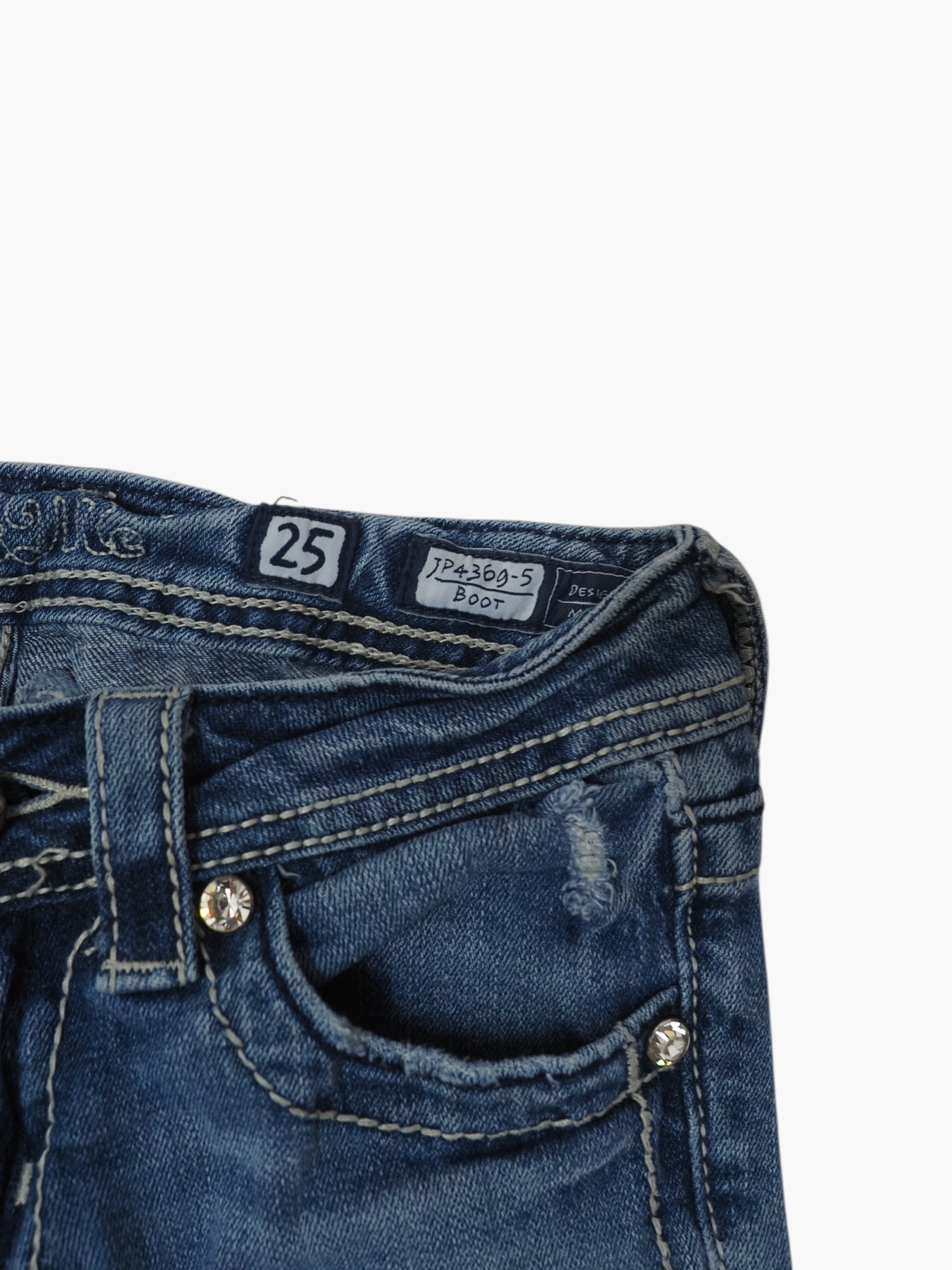 Vintage Bootcut Miss Me Jeans Damen S