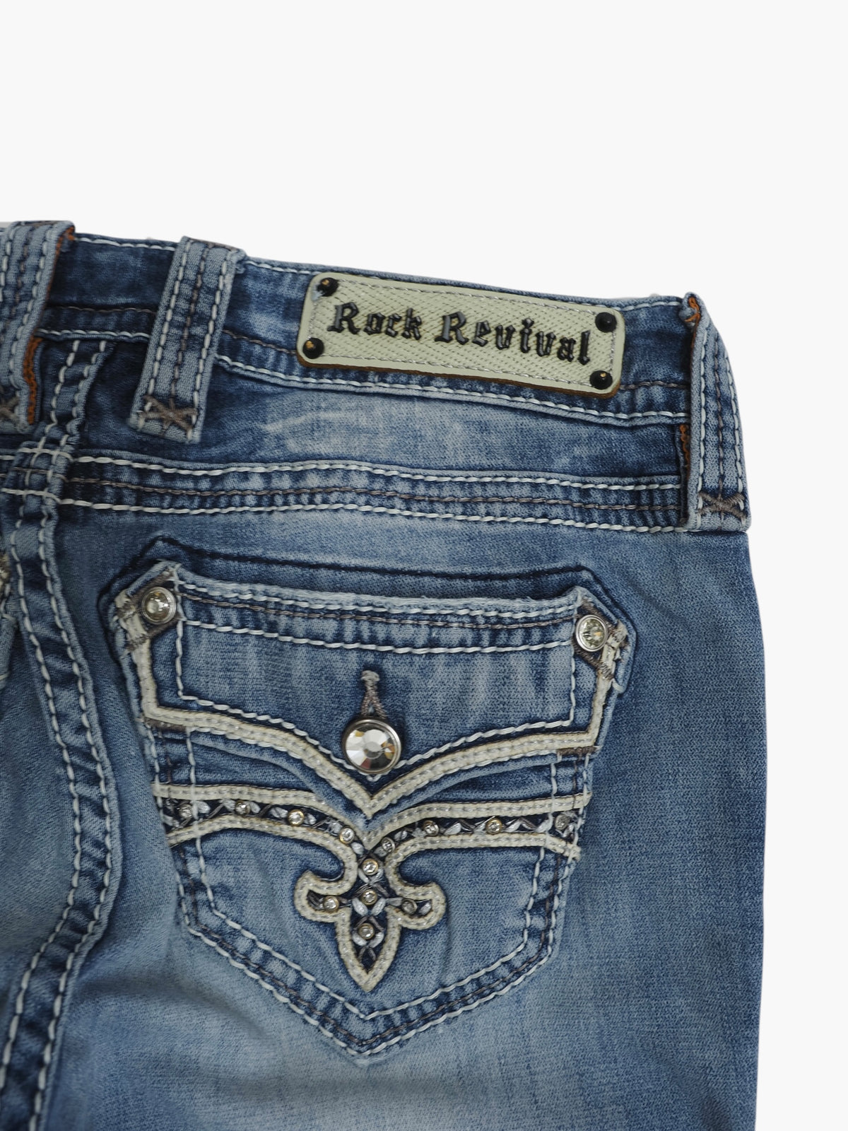 Vintage Bootcut Rock Revival Jeans M