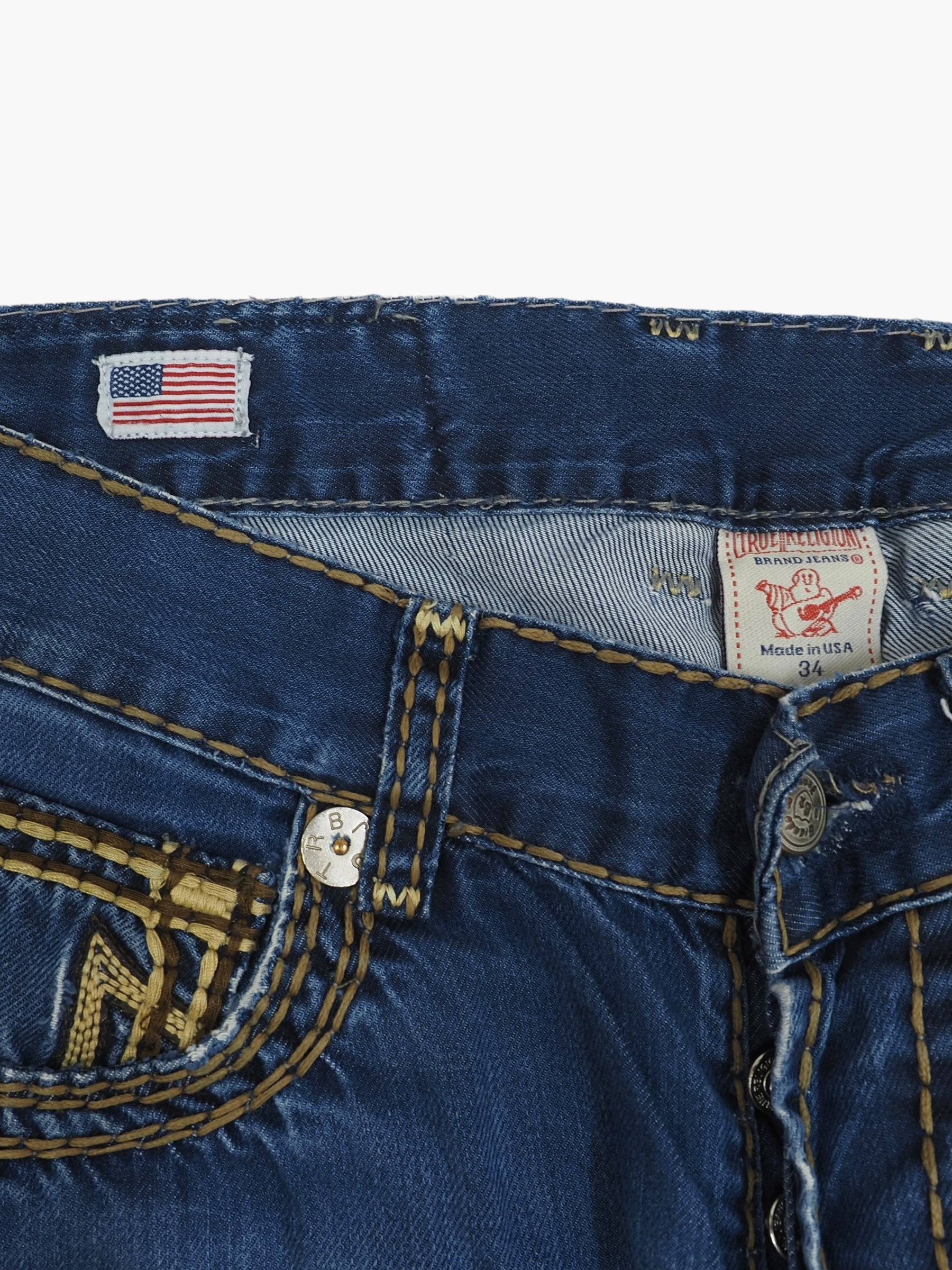 Vintage Baggy True Religion Jeans Herren M