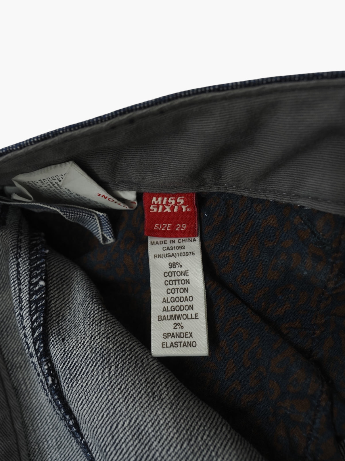 Vintage Straight Miss Sixty Jeans S