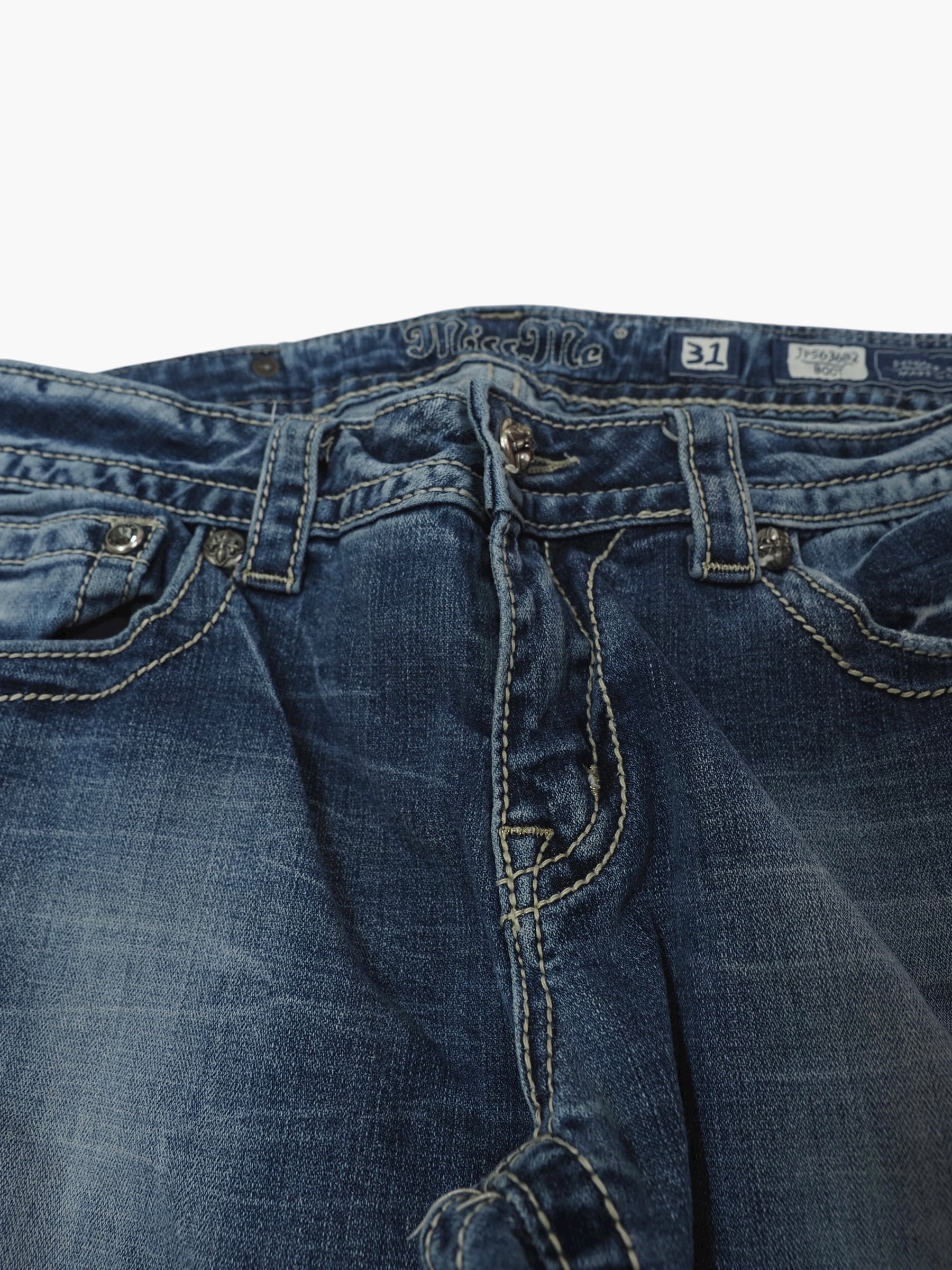 Vintage Bootcut Miss Me Jeans Damen L